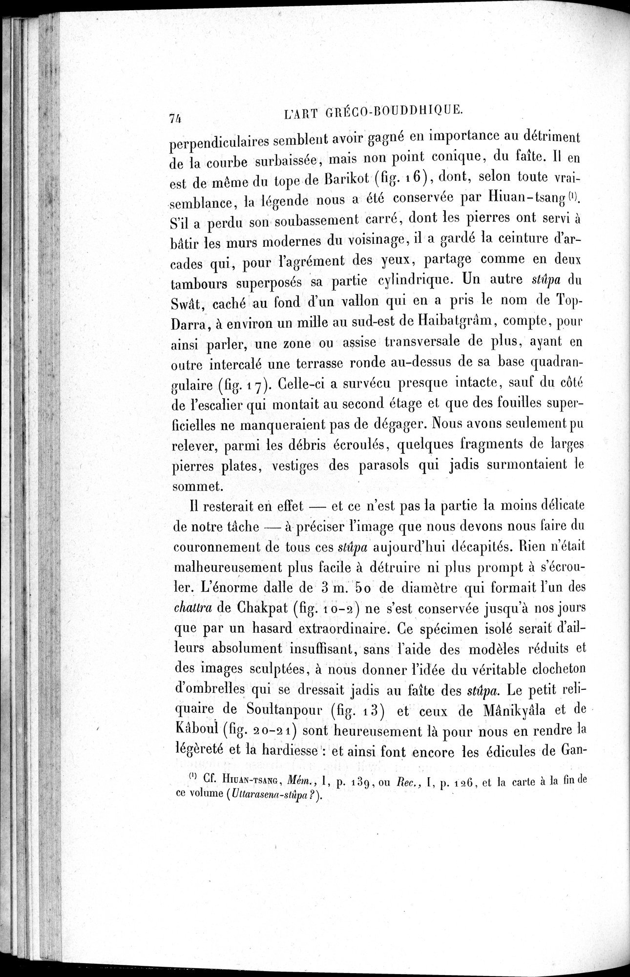 L'art Greco-Bouddhique du Gandhâra : vol.1 / 100 ページ（白黒高解像度画像）