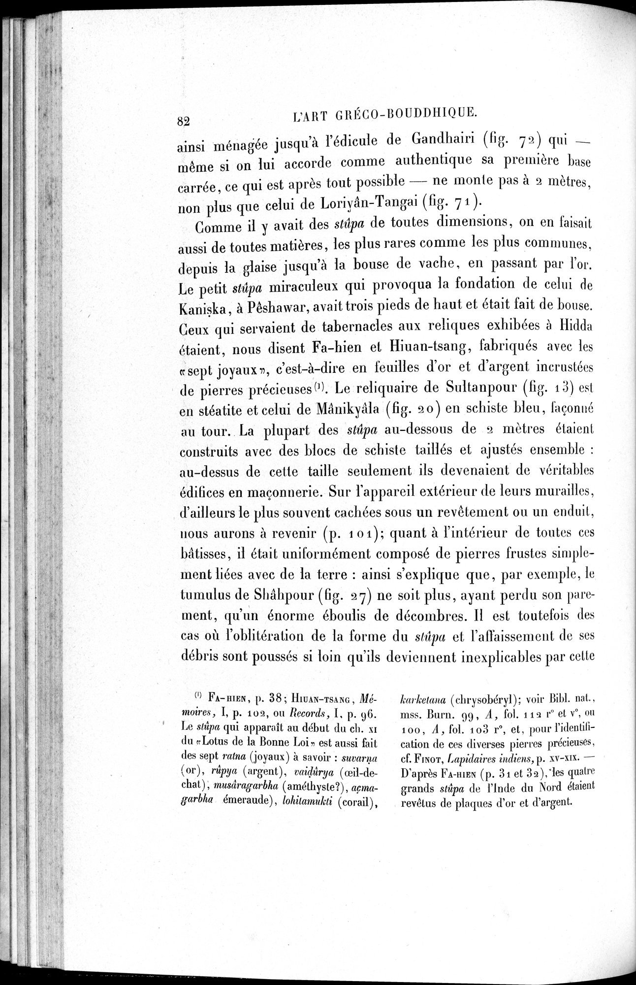 L'art Greco-Bouddhique du Gandhâra : vol.1 / 108 ページ（白黒高解像度画像）