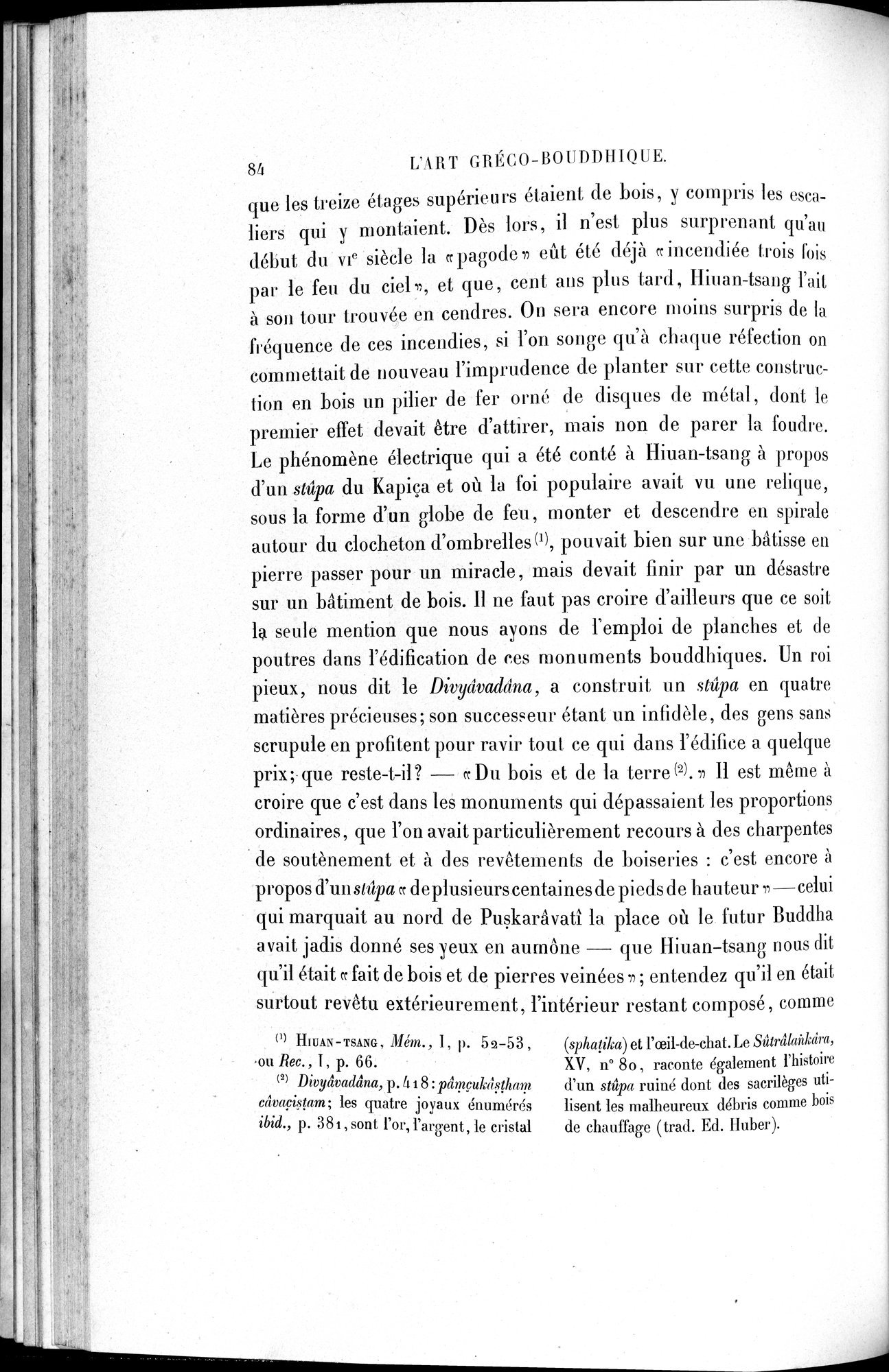 L'art Greco-Bouddhique du Gandhâra : vol.1 / Page 110 (Grayscale High Resolution Image)
