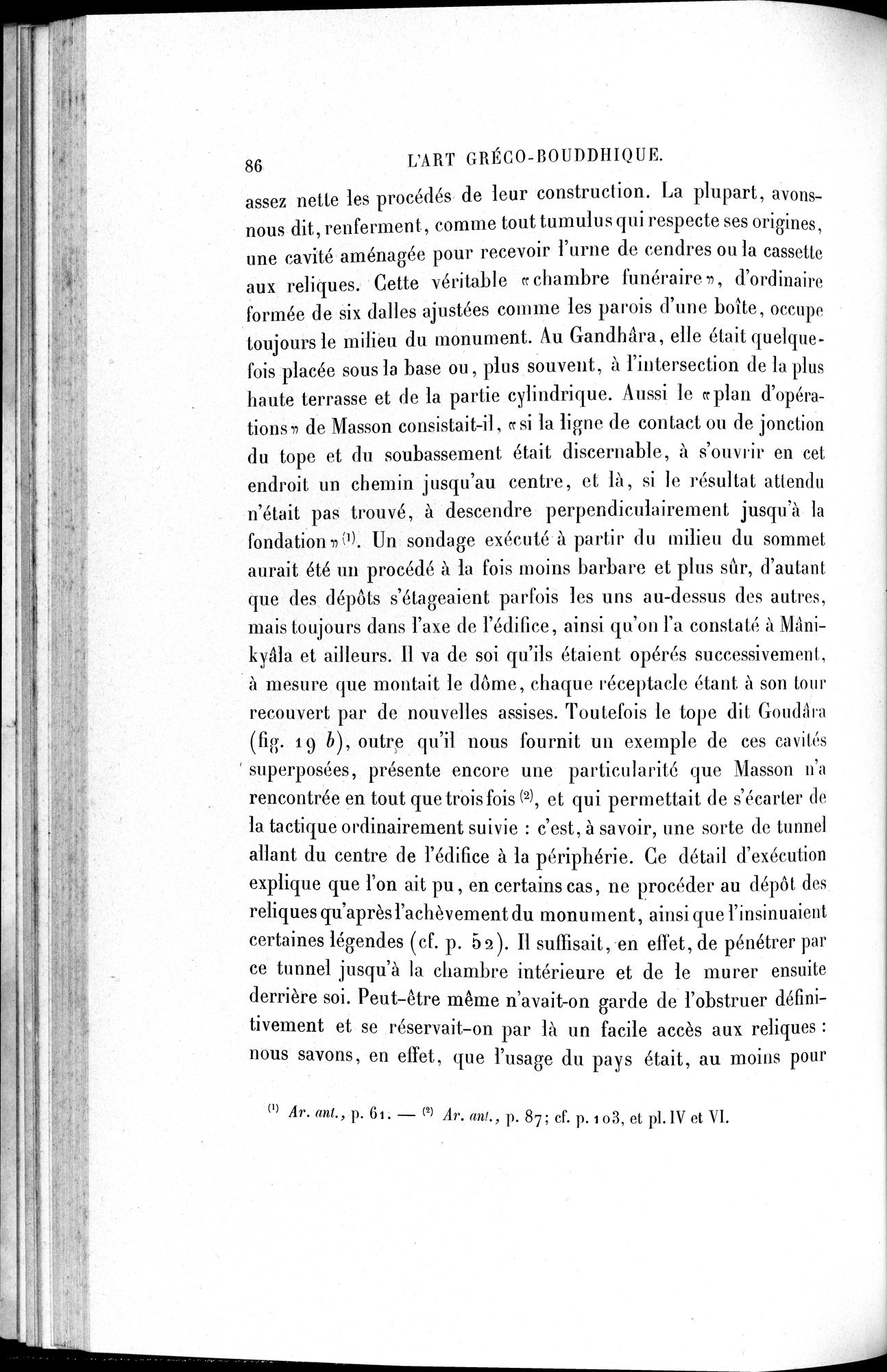 L'art Greco-Bouddhique du Gandhâra : vol.1 / 112 ページ（白黒高解像度画像）