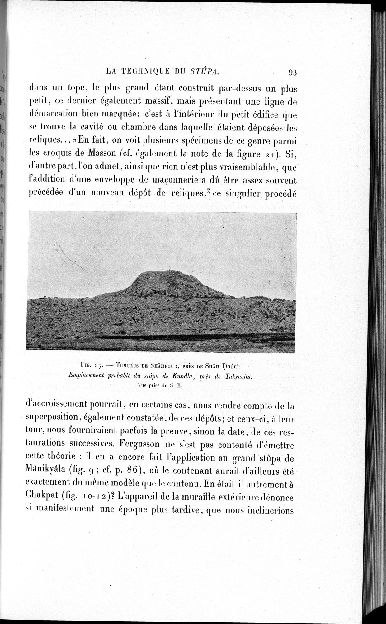 L'art Greco-Bouddhique du Gandhâra : vol.1 / 119 ページ（白黒高解像度画像）