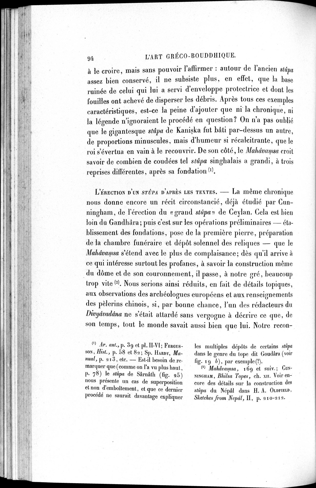 L'art Greco-Bouddhique du Gandhâra : vol.1 / 120 ページ（白黒高解像度画像）