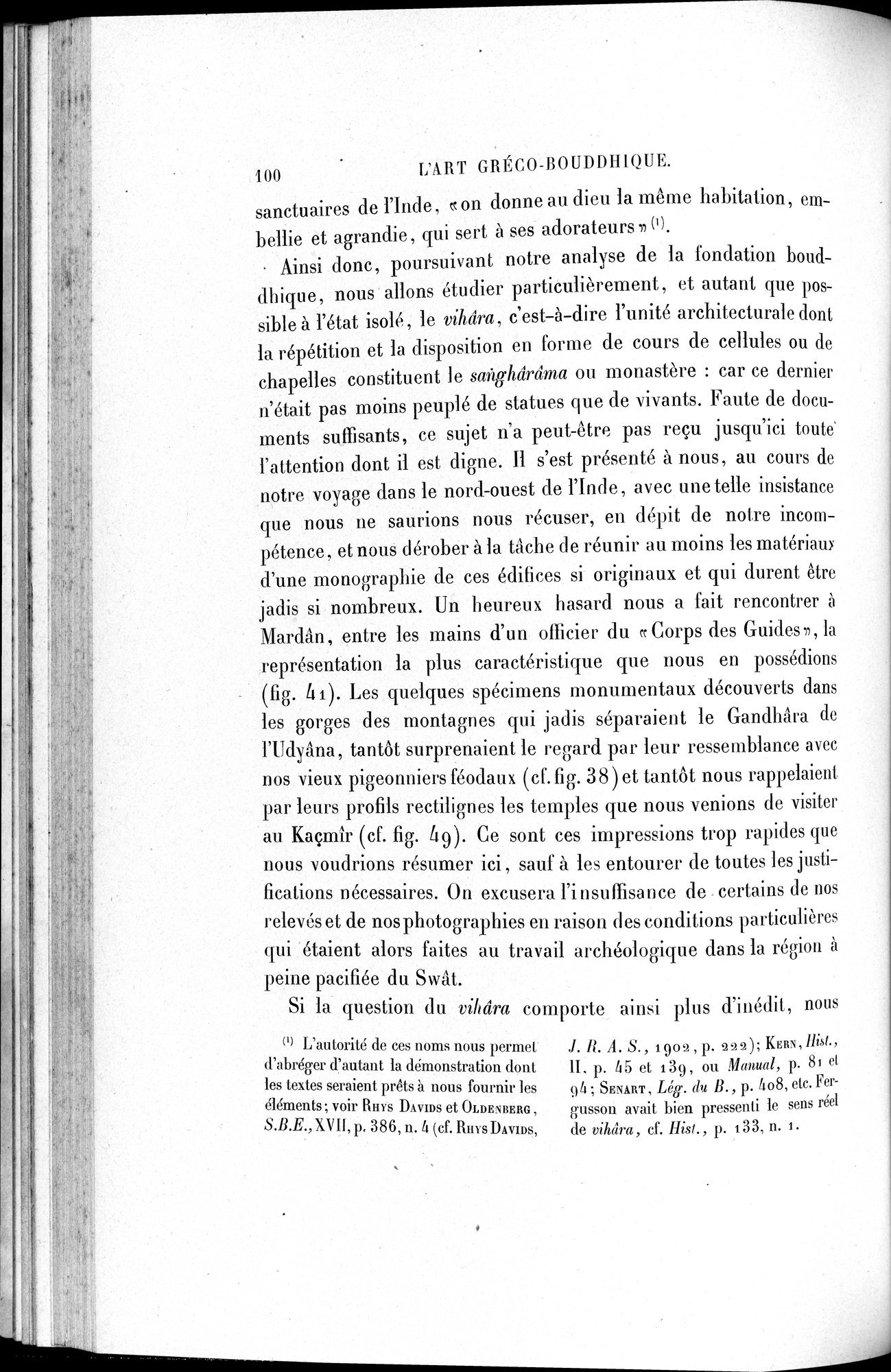 L'art Greco-Bouddhique du Gandhâra : vol.1 / Page 126 (Grayscale High Resolution Image)