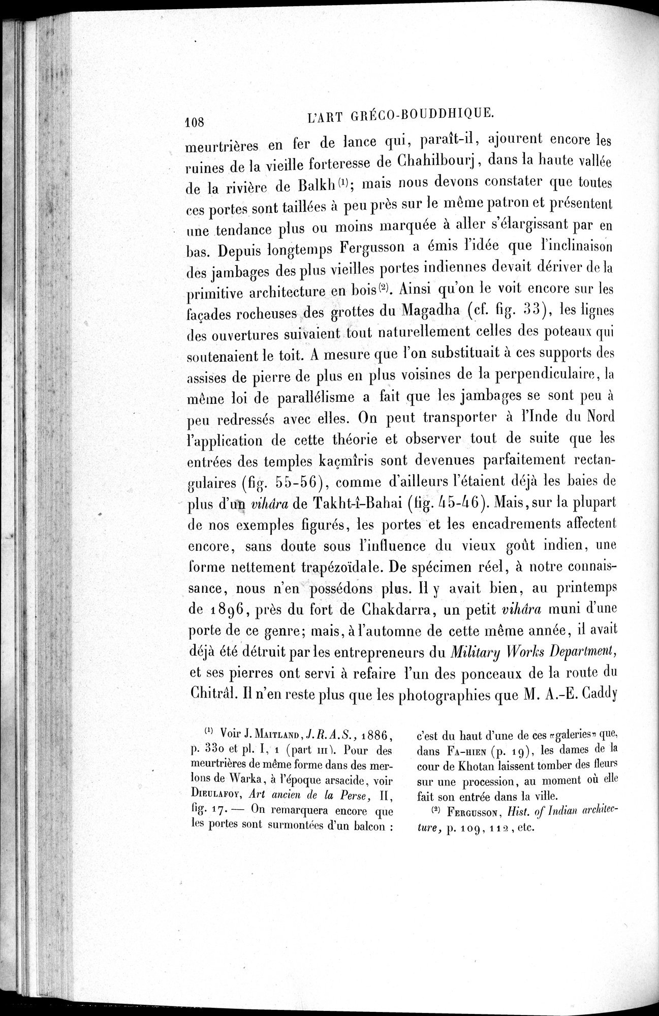 L'art Greco-Bouddhique du Gandhâra : vol.1 / 134 ページ（白黒高解像度画像）
