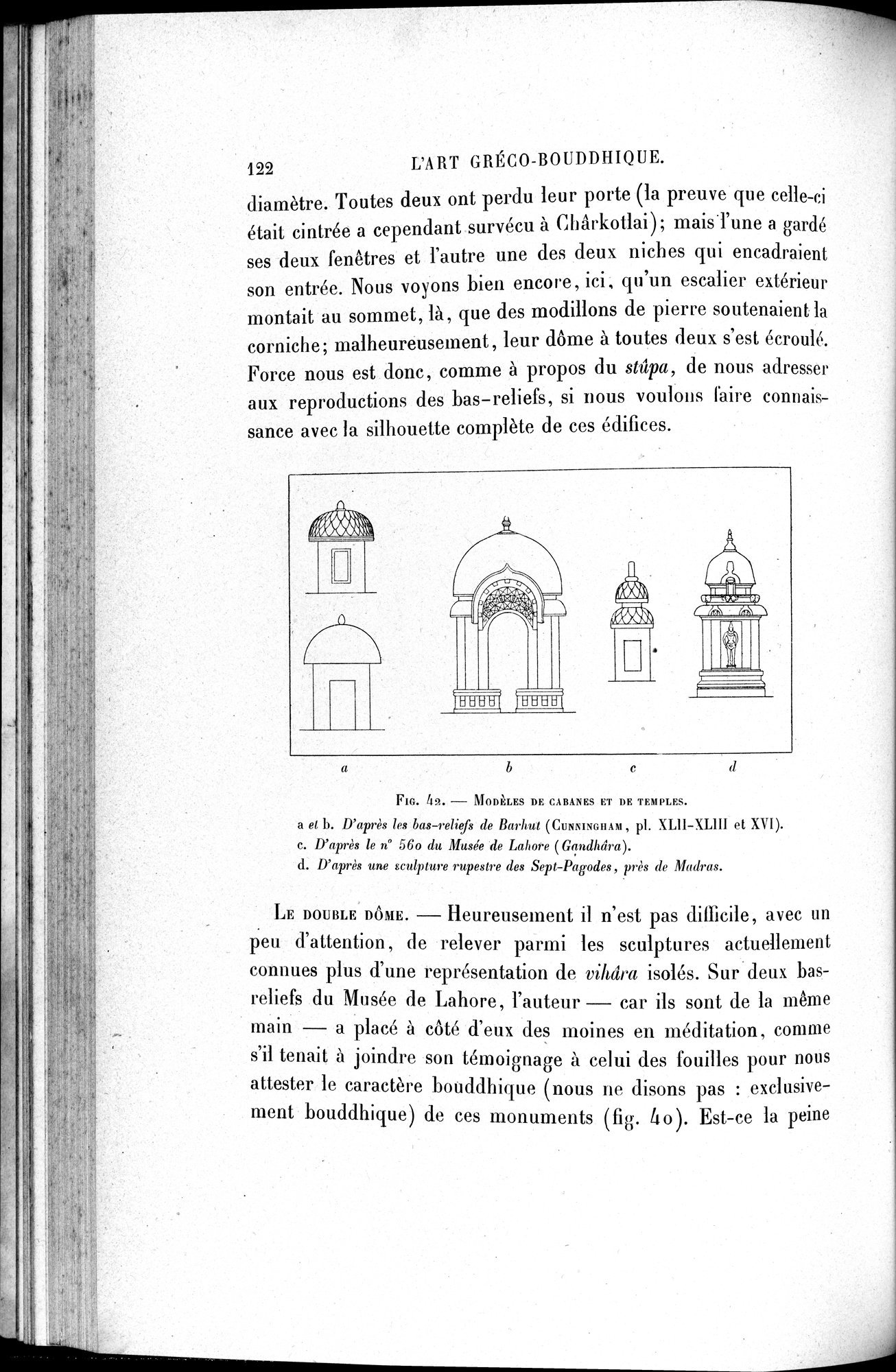 L'art Greco-Bouddhique du Gandhâra : vol.1 / Page 148 (Grayscale High Resolution Image)