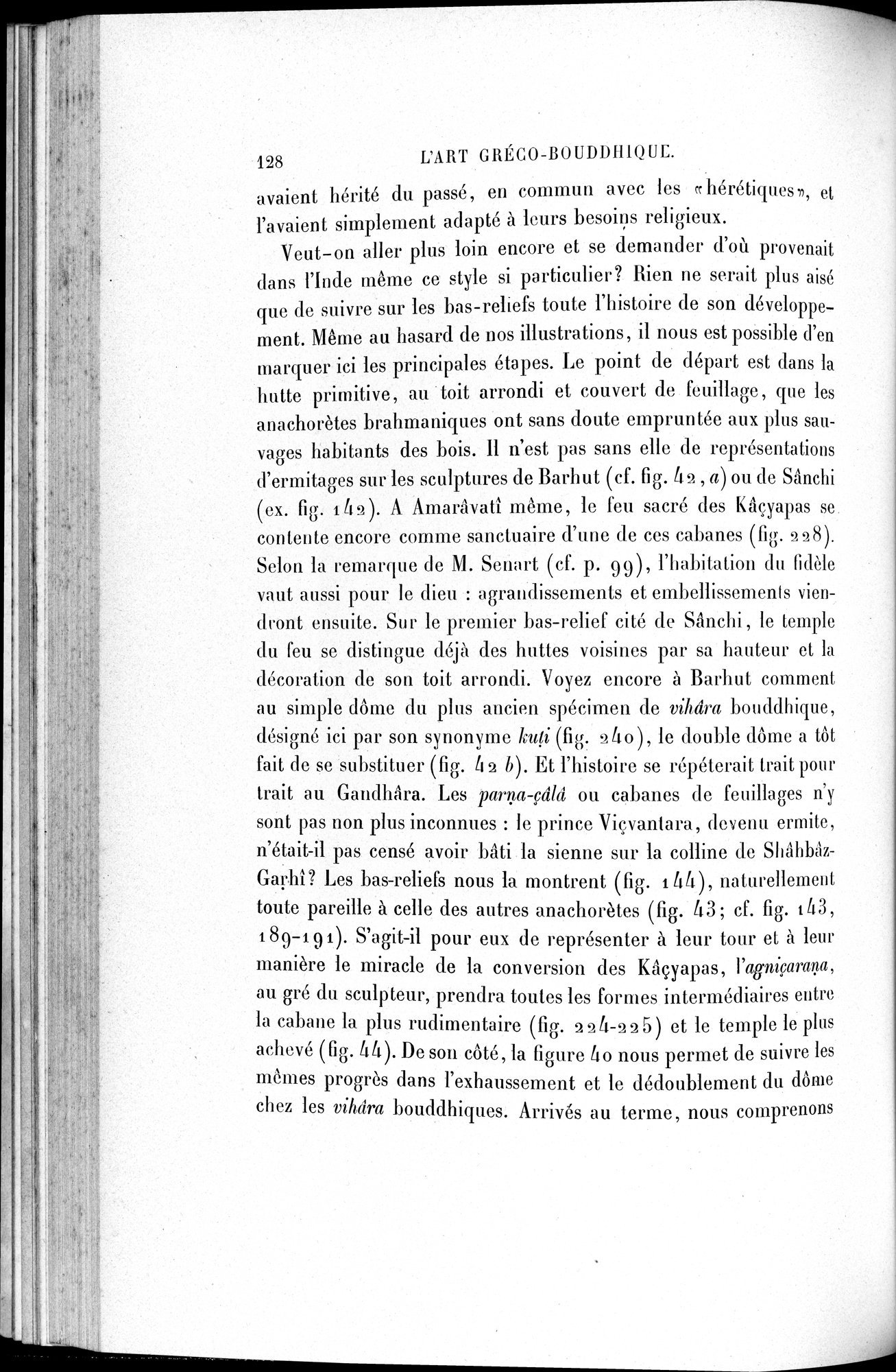 L'art Greco-Bouddhique du Gandhâra : vol.1 / 154 ページ（白黒高解像度画像）