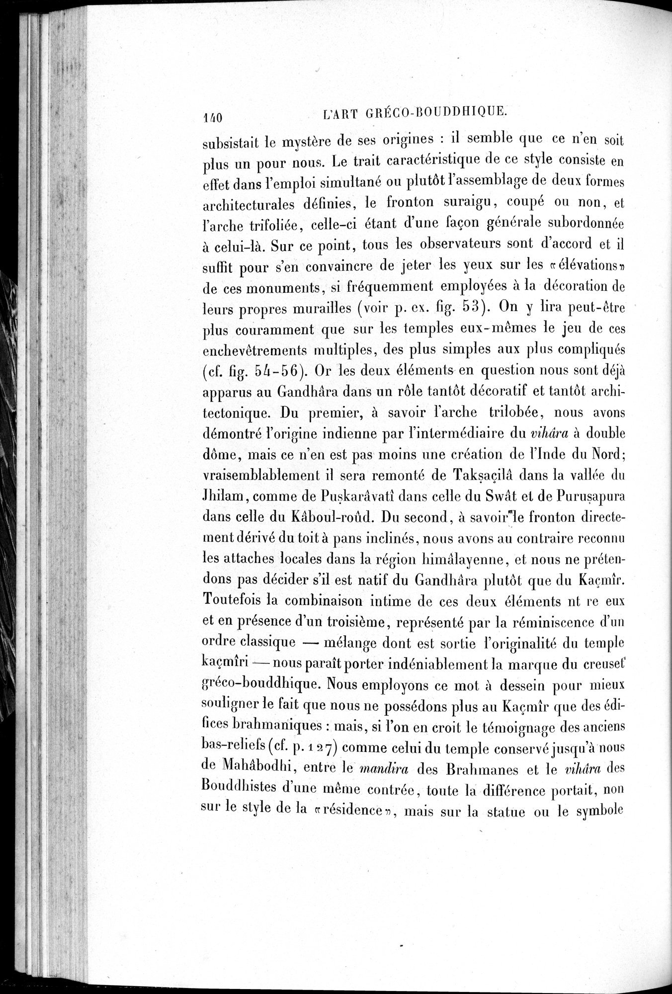 L'art Greco-Bouddhique du Gandhâra : vol.1 / 166 ページ（白黒高解像度画像）