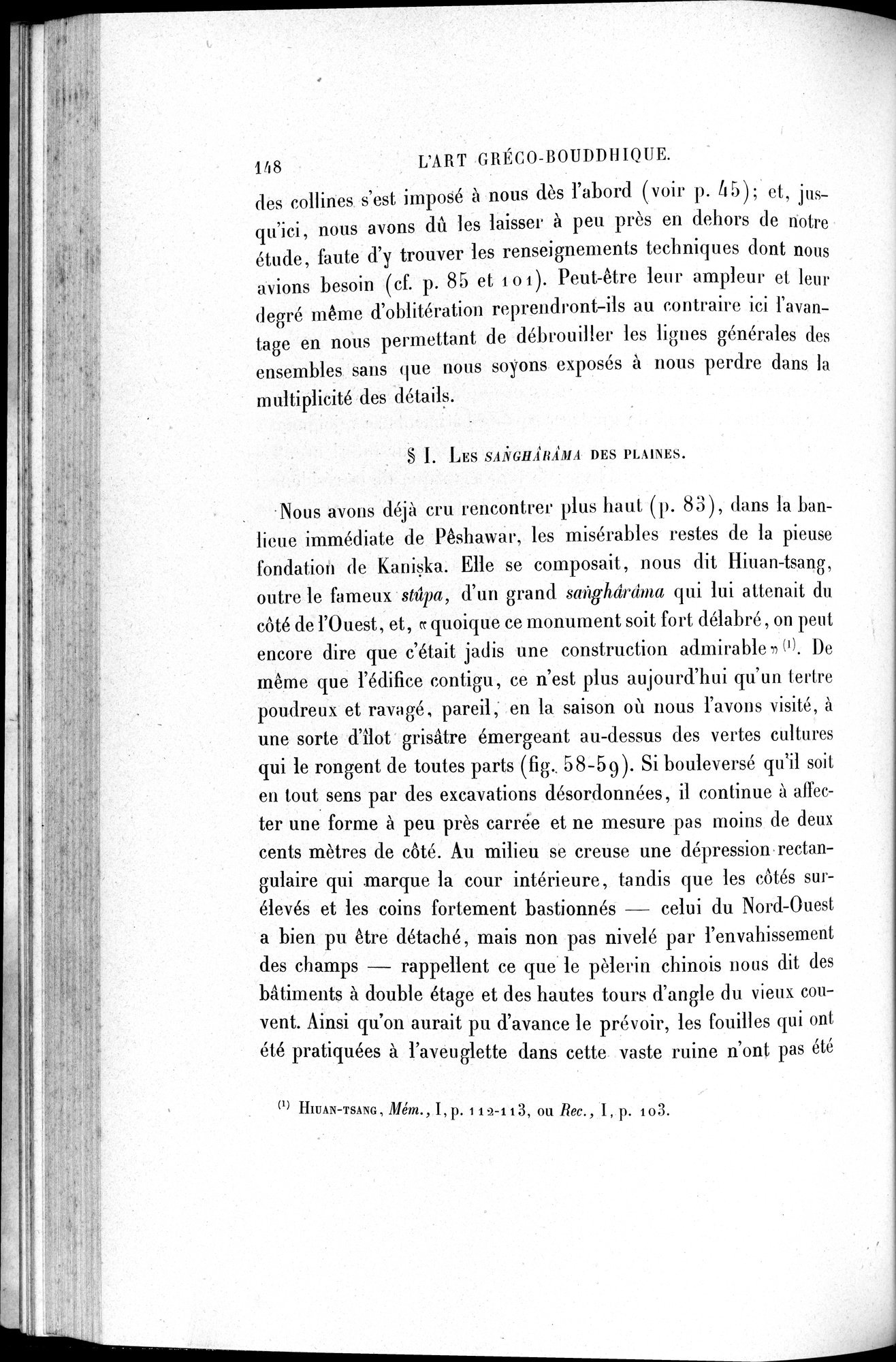 L'art Greco-Bouddhique du Gandhâra : vol.1 / 174 ページ（白黒高解像度画像）