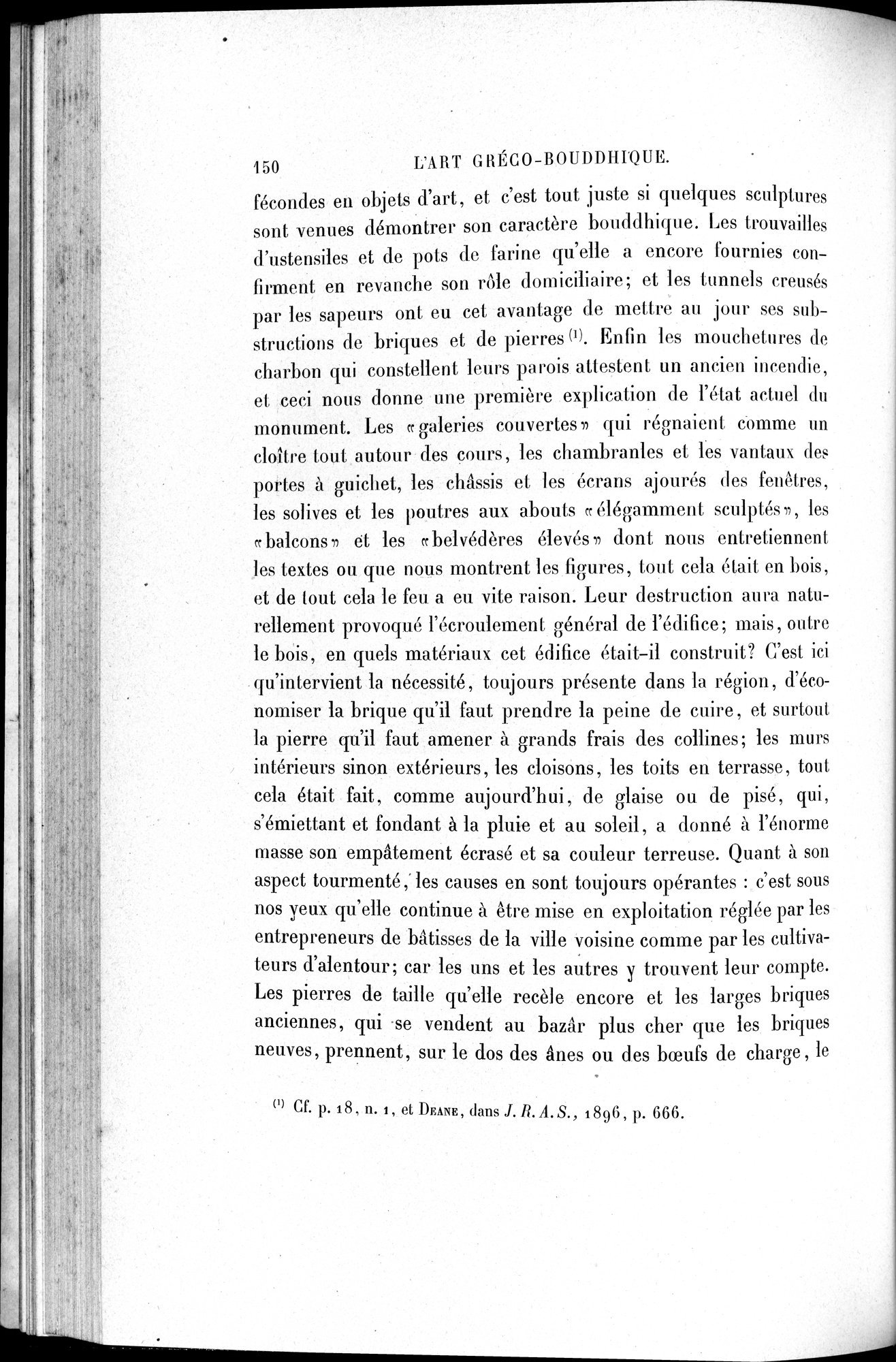 L'art Greco-Bouddhique du Gandhâra : vol.1 / 176 ページ（白黒高解像度画像）