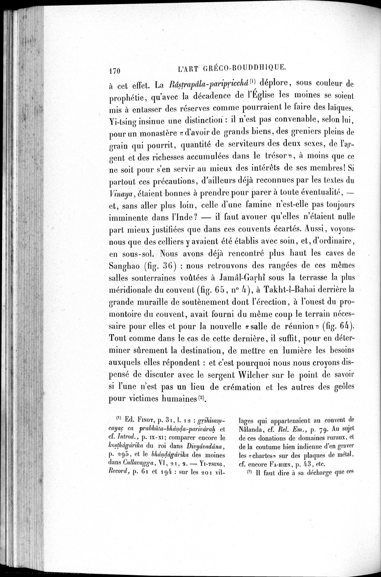 L'art Greco-Bouddhique du Gandhâra : vol.1 / 196 ページ（白黒高解像度画像）