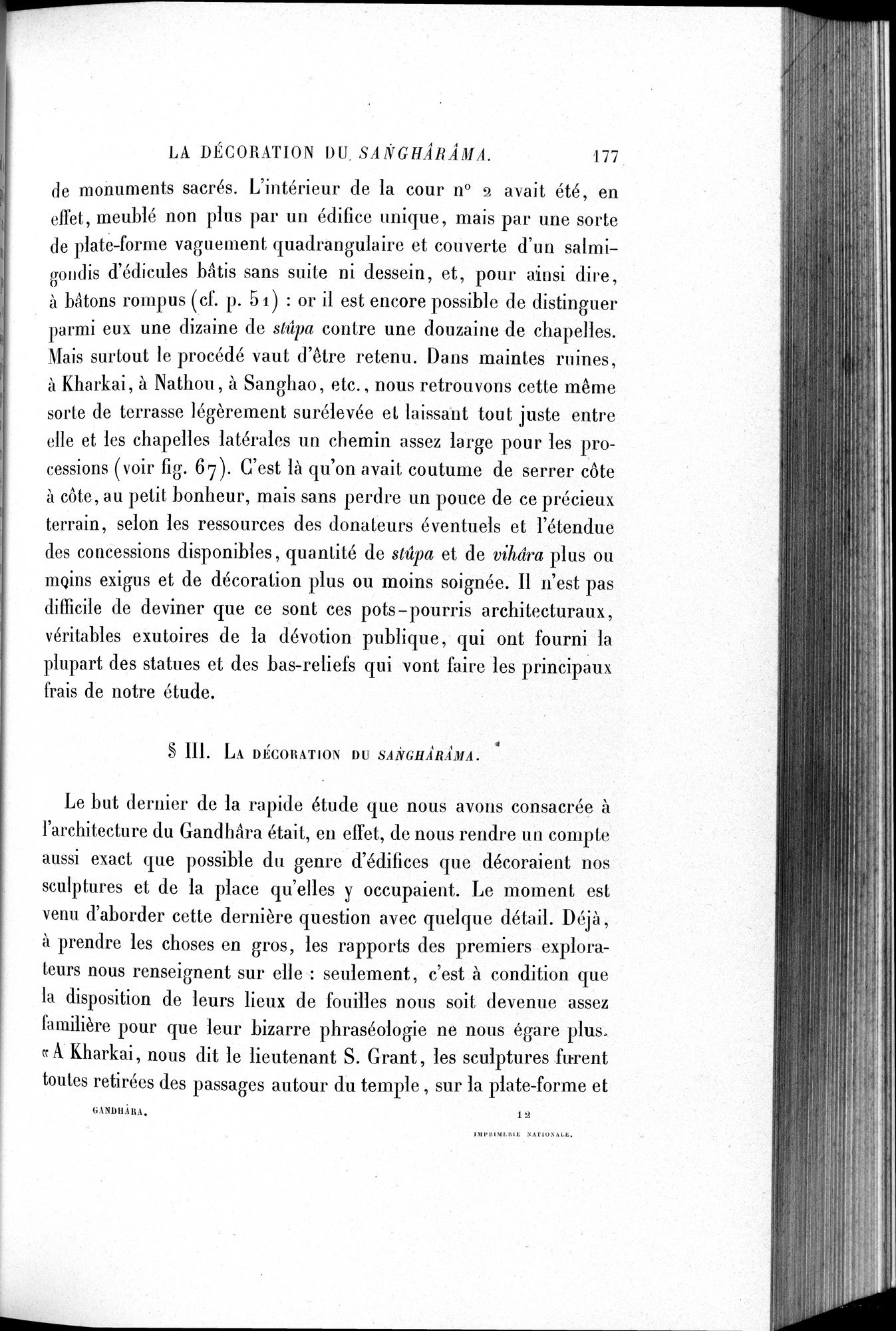 L'art Greco-Bouddhique du Gandhâra : vol.1 / 203 ページ（白黒高解像度画像）