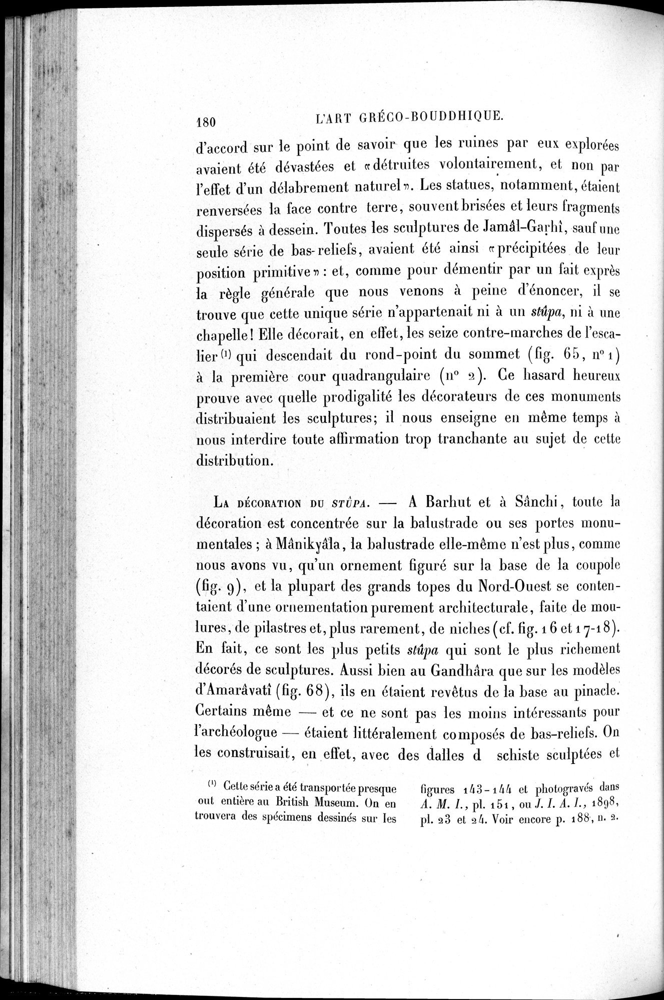 L'art Greco-Bouddhique du Gandhâra : vol.1 / 206 ページ（白黒高解像度画像）