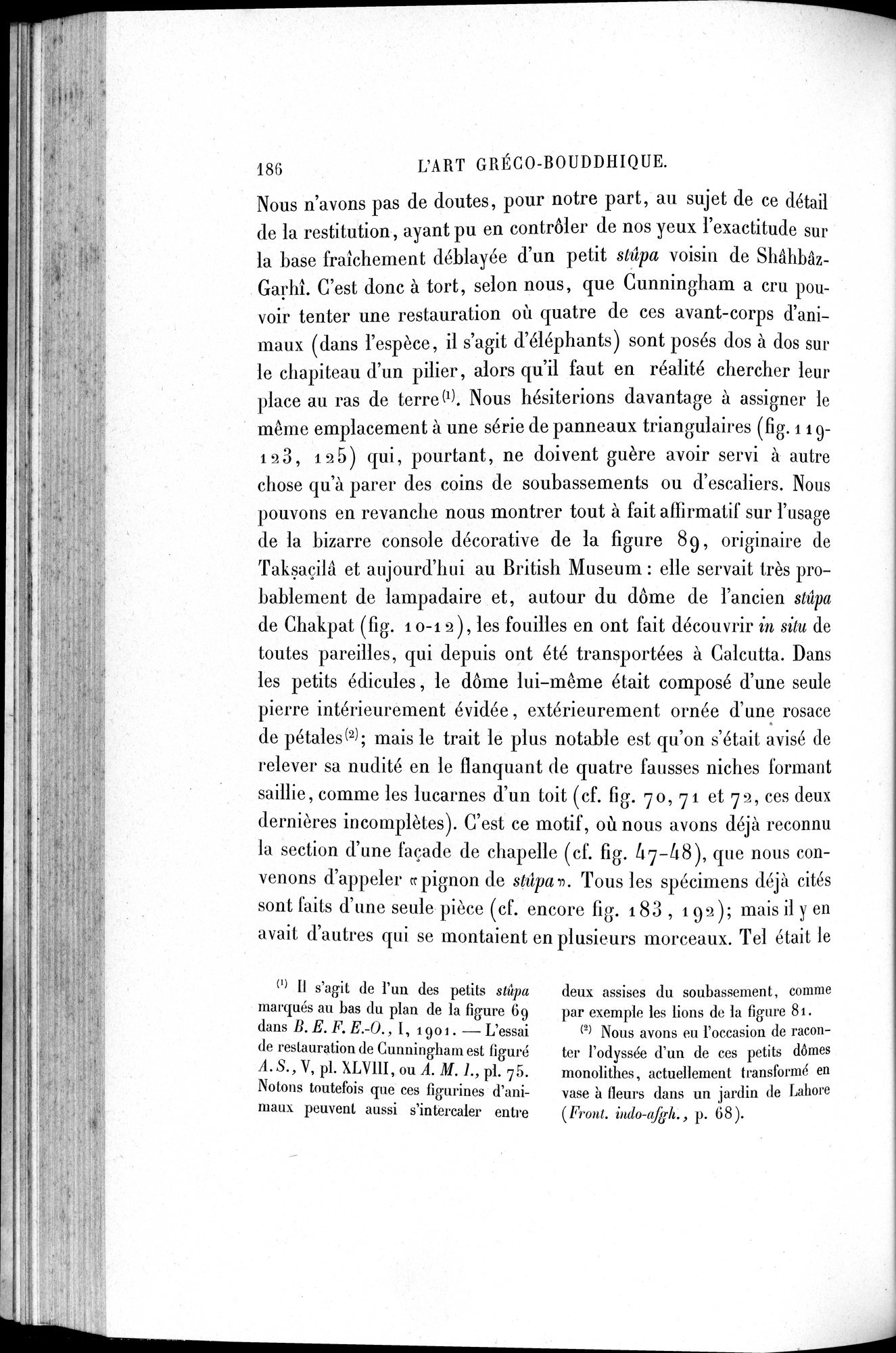 L'art Greco-Bouddhique du Gandhâra : vol.1 / 212 ページ（白黒高解像度画像）