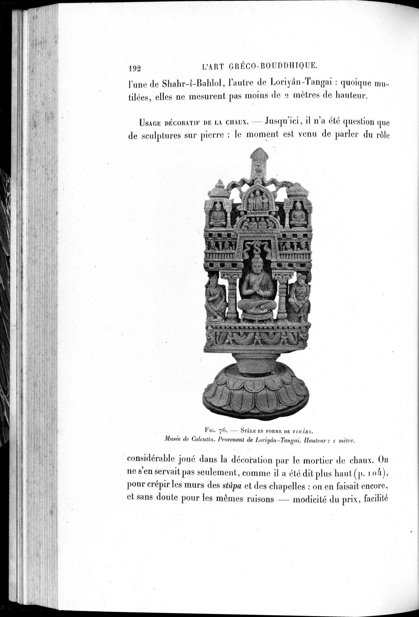 L'art Greco-Bouddhique du Gandhâra : vol.1 / Page 218 (Grayscale High Resolution Image)