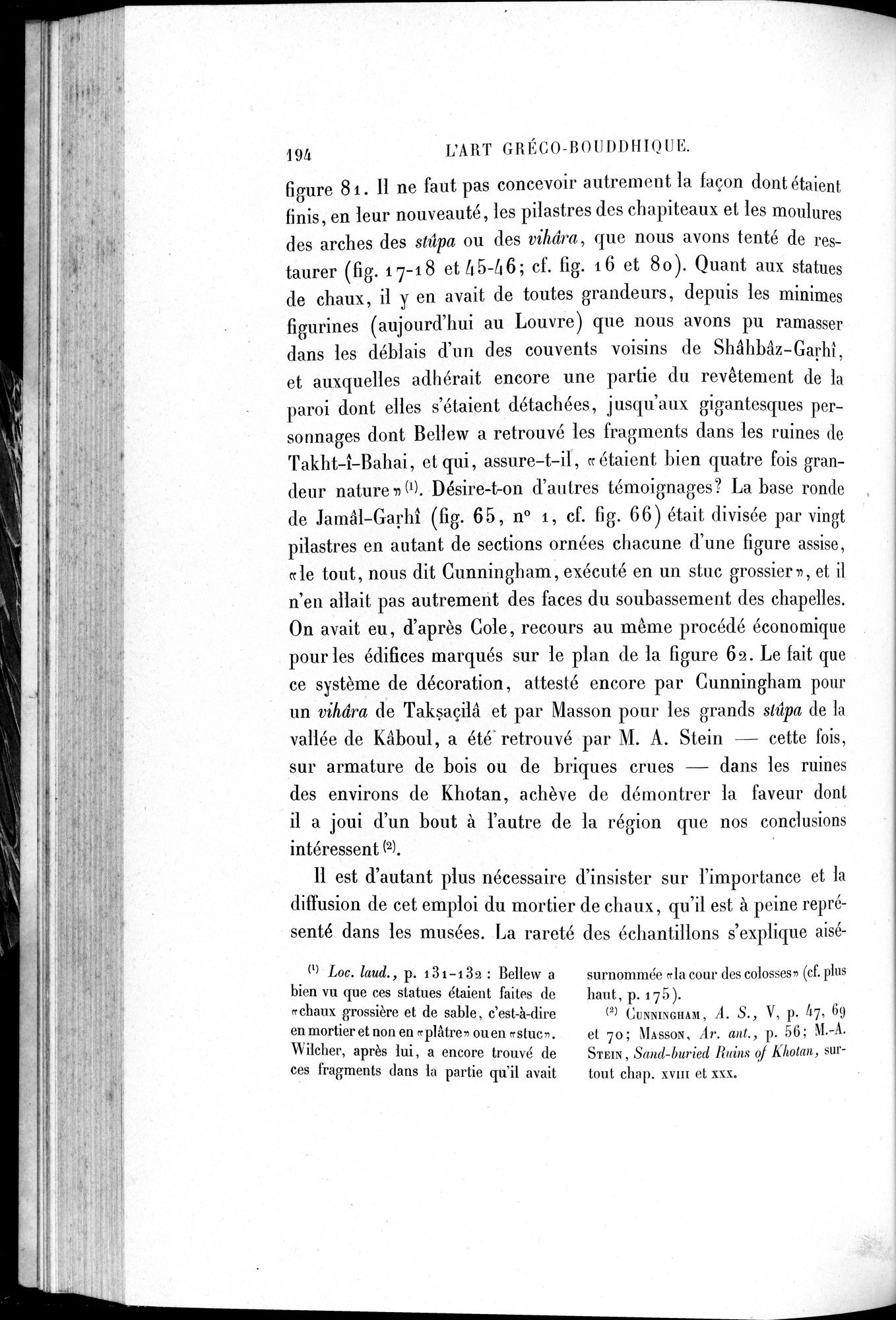L'art Greco-Bouddhique du Gandhâra : vol.1 / 220 ページ（白黒高解像度画像）