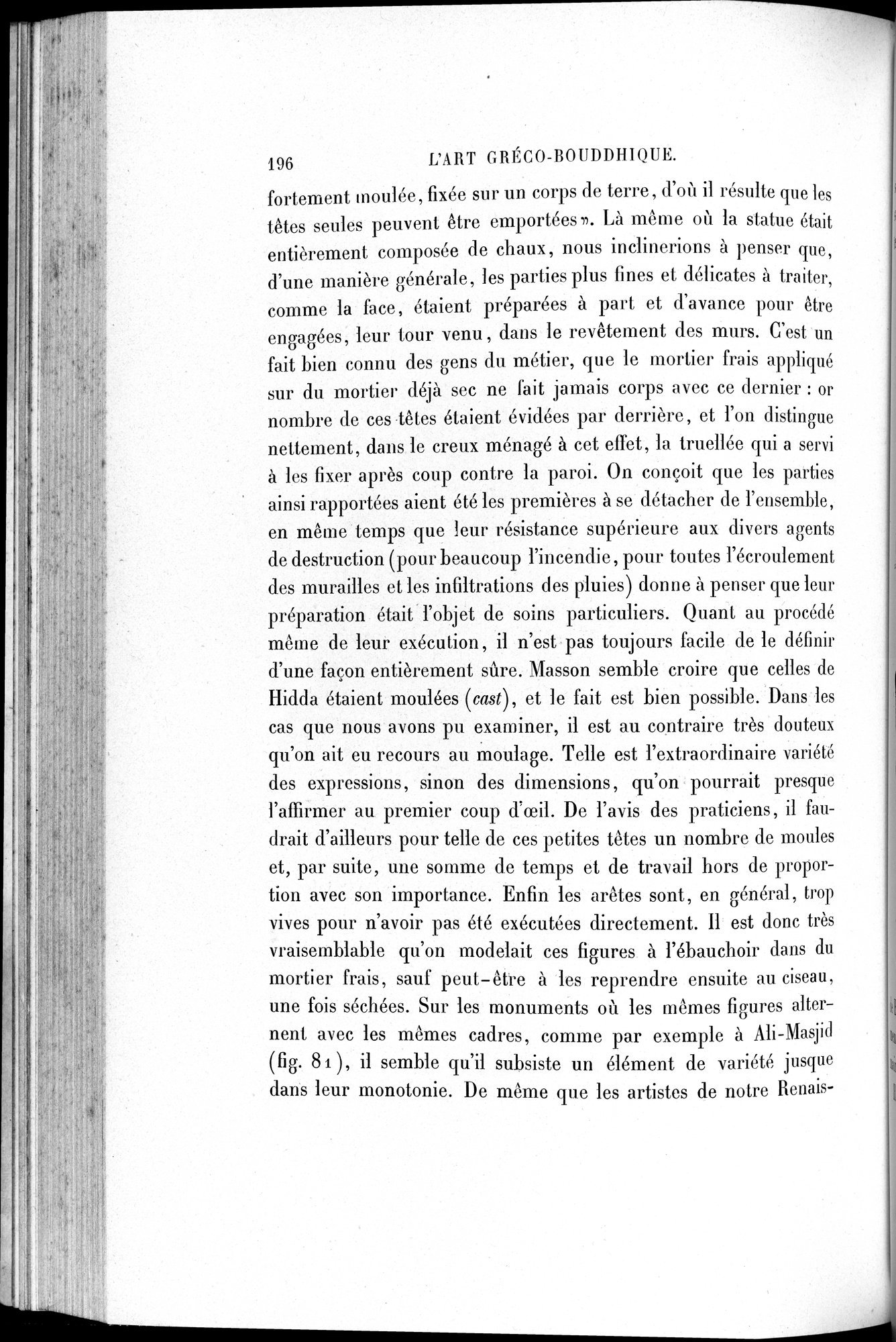 L'art Greco-Bouddhique du Gandhâra : vol.1 / 222 ページ（白黒高解像度画像）