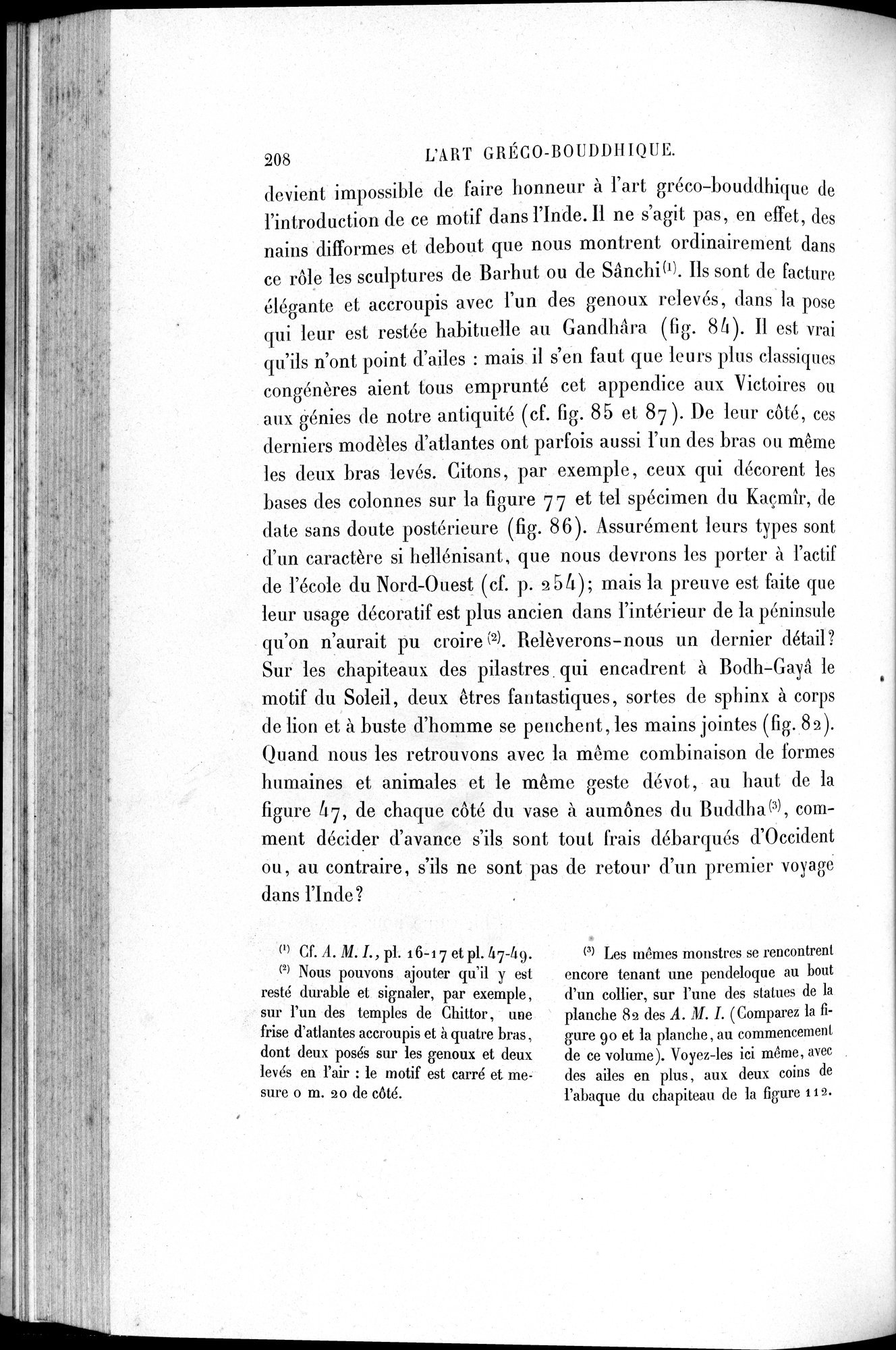 L'art Greco-Bouddhique du Gandhâra : vol.1 / 234 ページ（白黒高解像度画像）