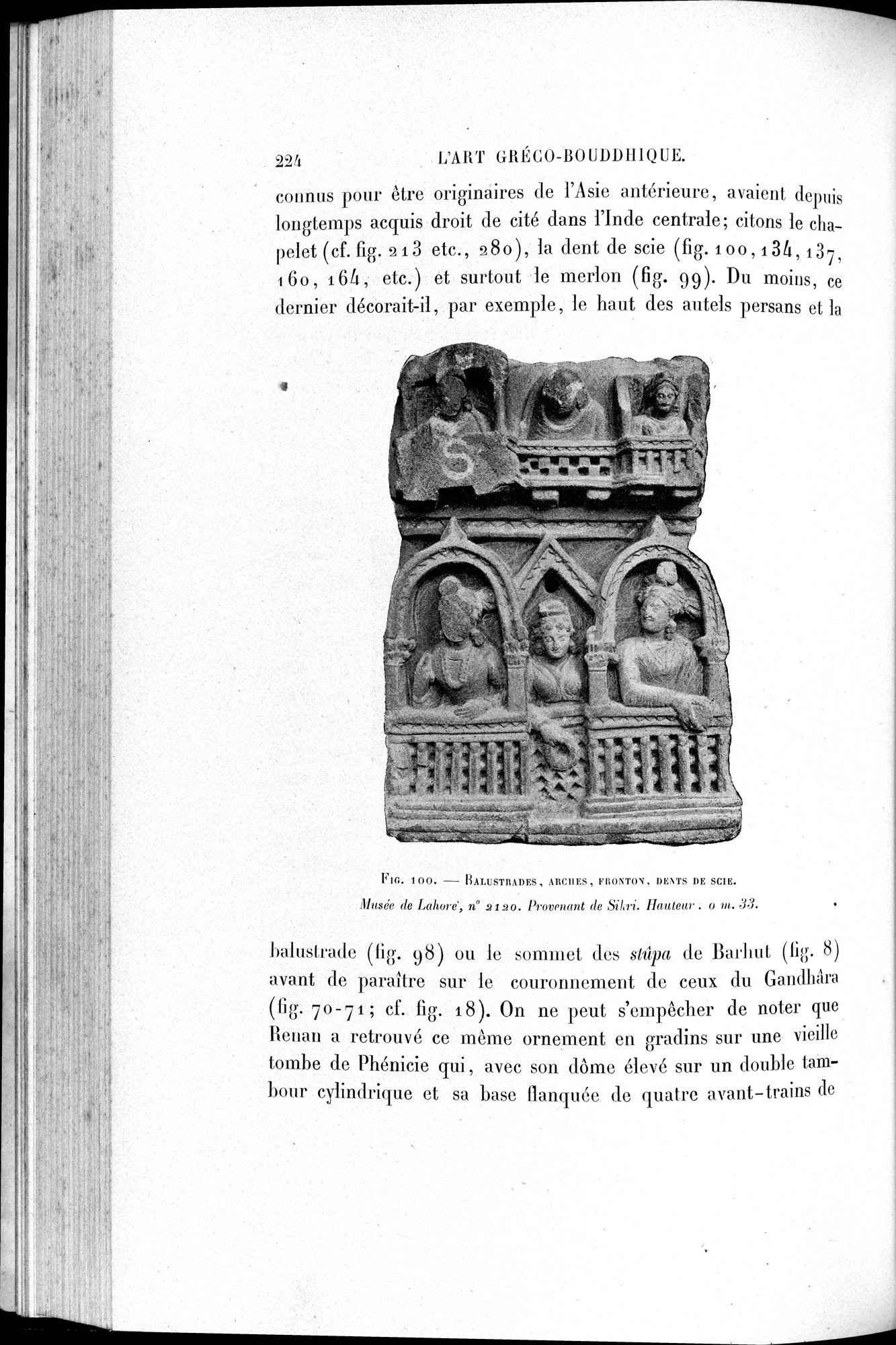 L'art Greco-Bouddhique du Gandhâra : vol.1 / Page 250 (Grayscale High Resolution Image)
