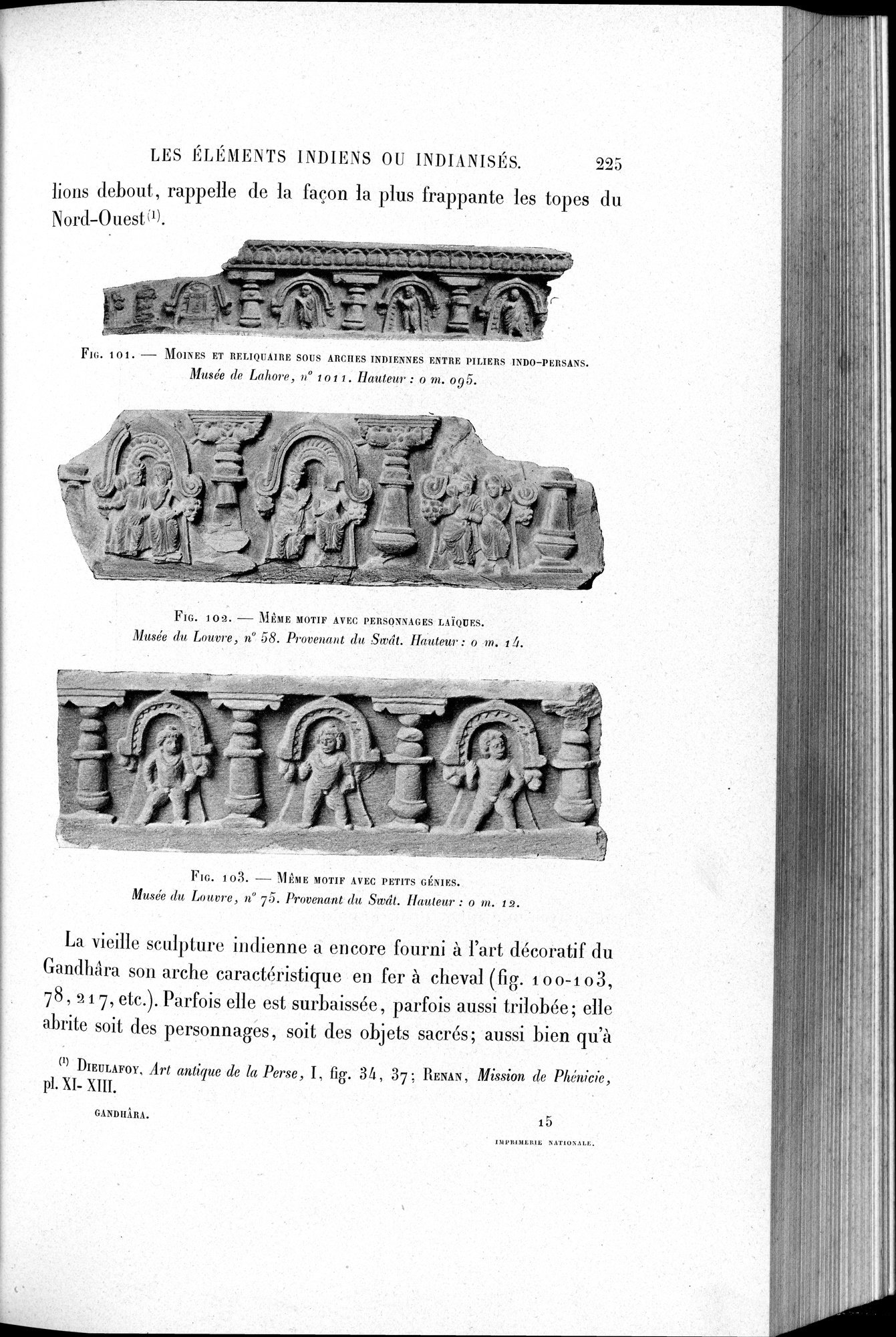 L'art Greco-Bouddhique du Gandhâra : vol.1 / 251 ページ（白黒高解像度画像）