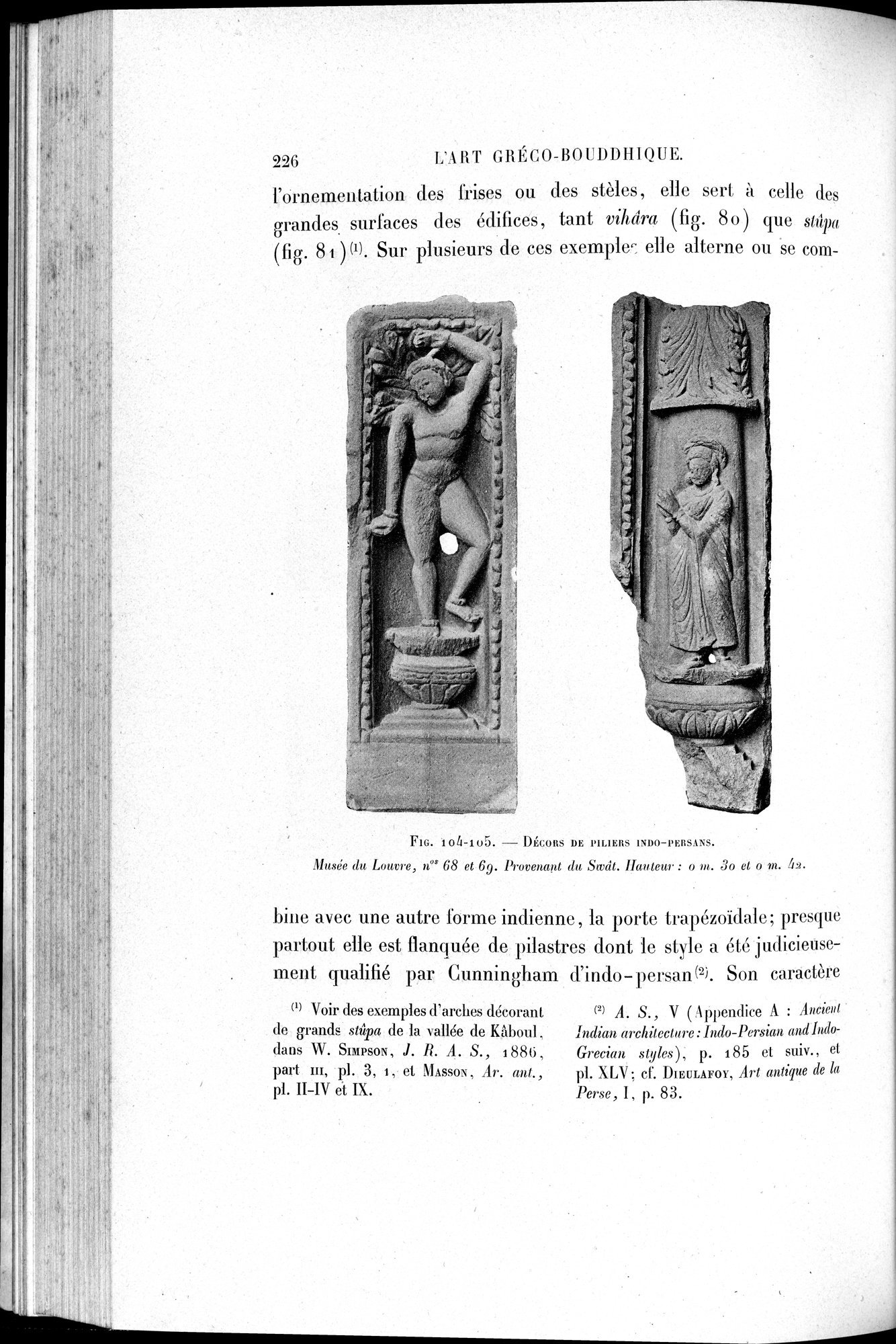 L'art Greco-Bouddhique du Gandhâra : vol.1 / Page 252 (Grayscale High Resolution Image)