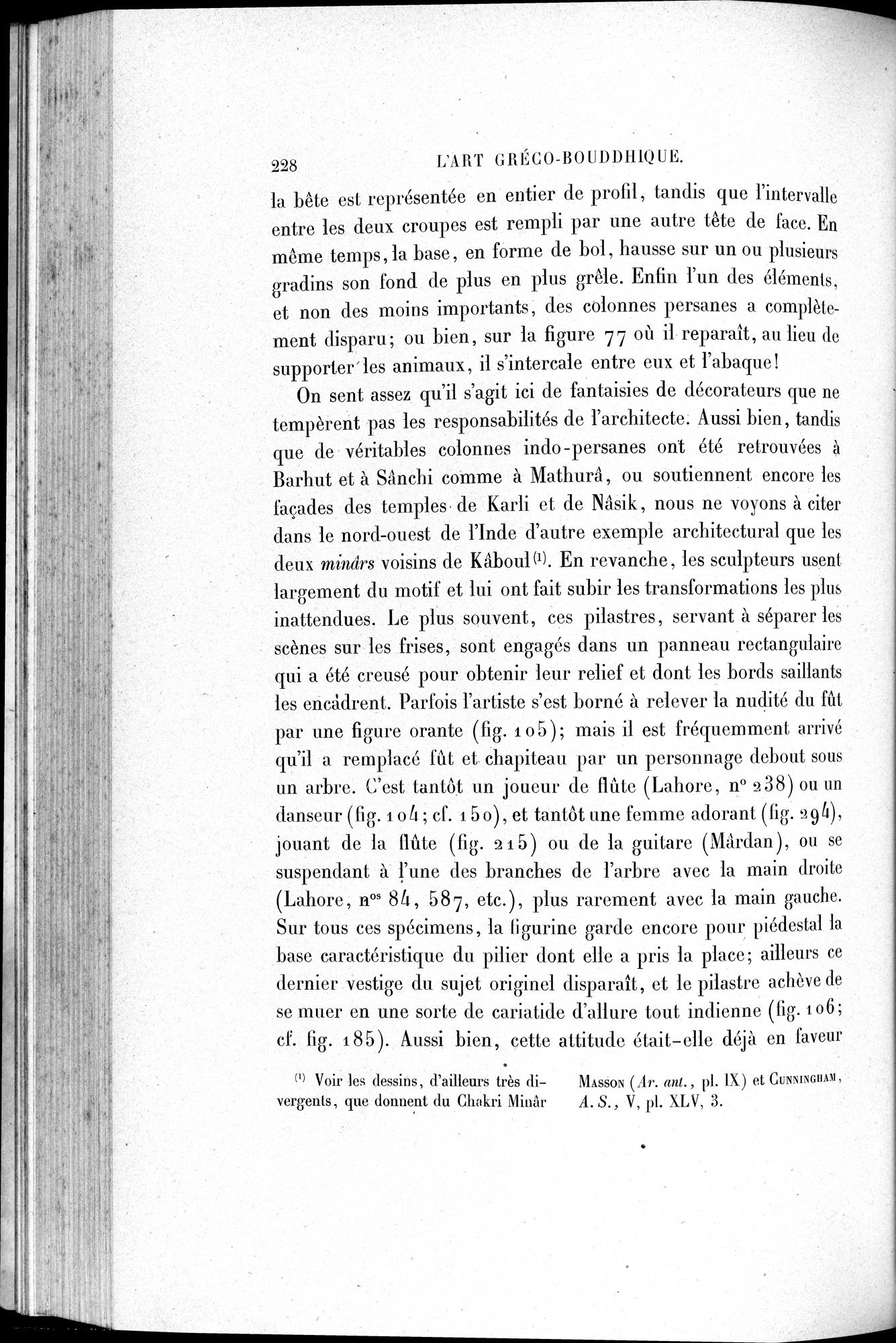 L'art Greco-Bouddhique du Gandhâra : vol.1 / 254 ページ（白黒高解像度画像）