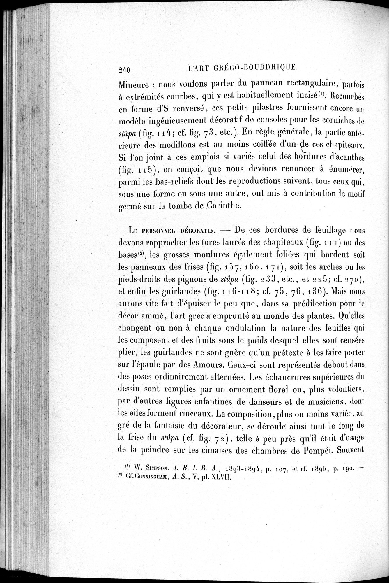L'art Greco-Bouddhique du Gandhâra : vol.1 / 266 ページ（白黒高解像度画像）