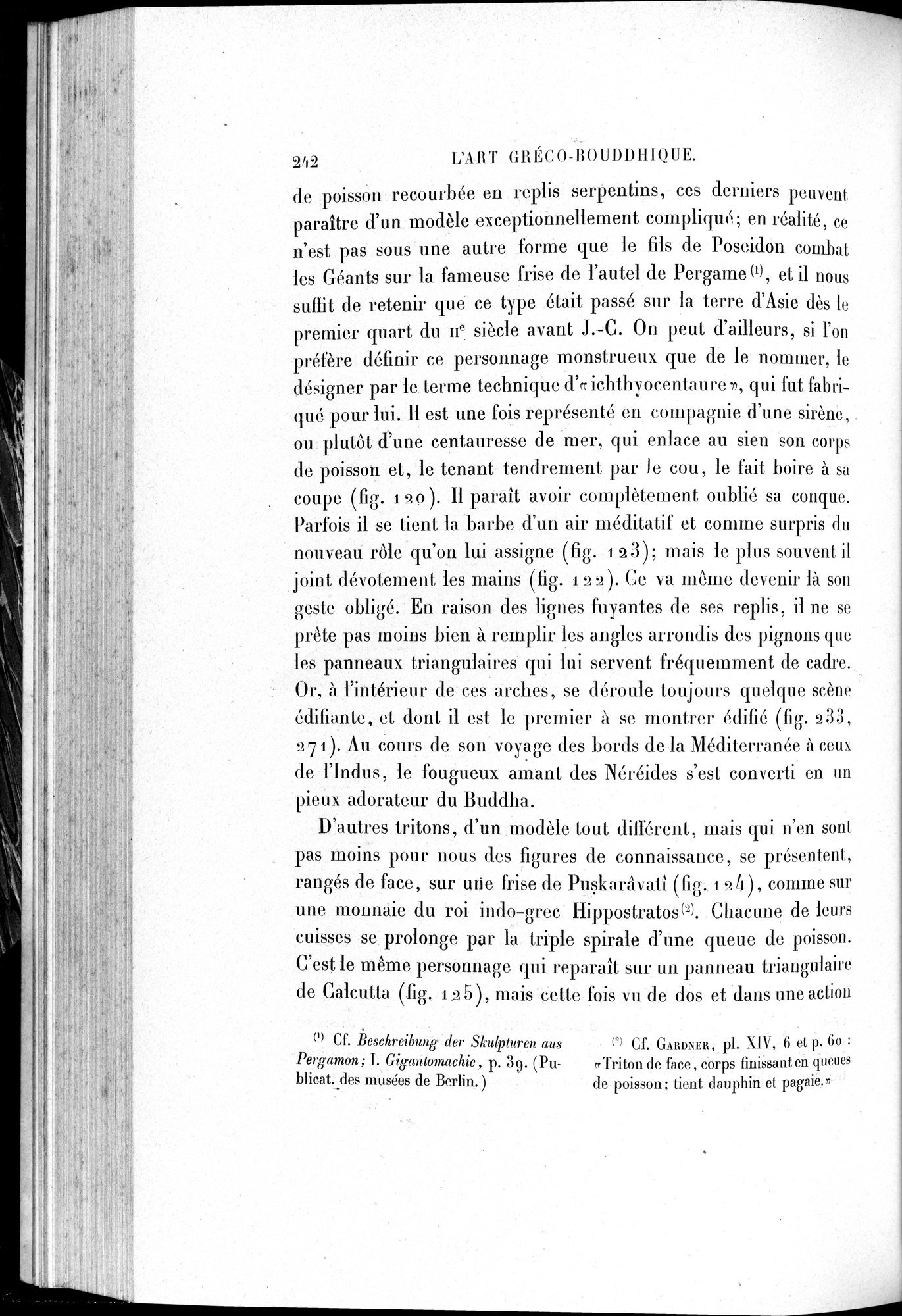 L'art Greco-Bouddhique du Gandhâra : vol.1 / 268 ページ（白黒高解像度画像）