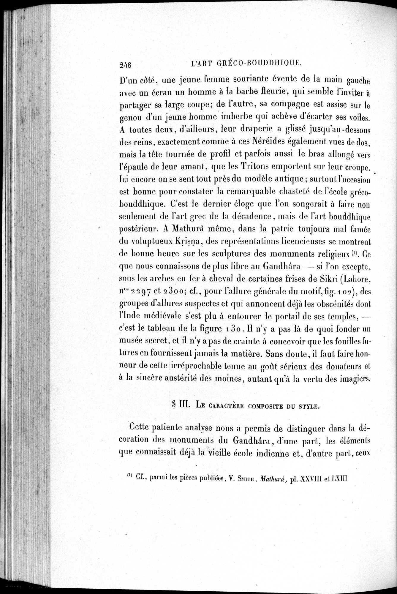 L'art Greco-Bouddhique du Gandhâra : vol.1 / 274 ページ（白黒高解像度画像）