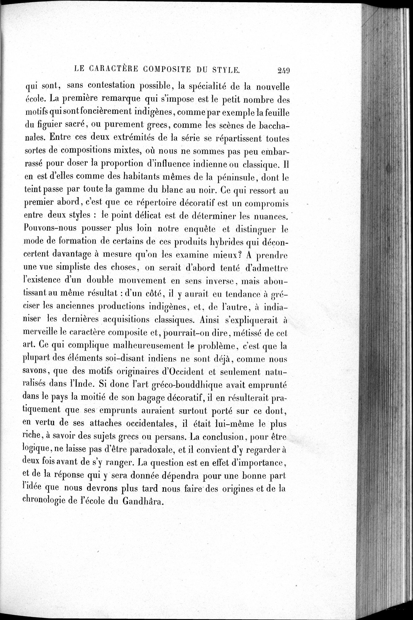 L'art Greco-Bouddhique du Gandhâra : vol.1 / Page 275 (Grayscale High Resolution Image)