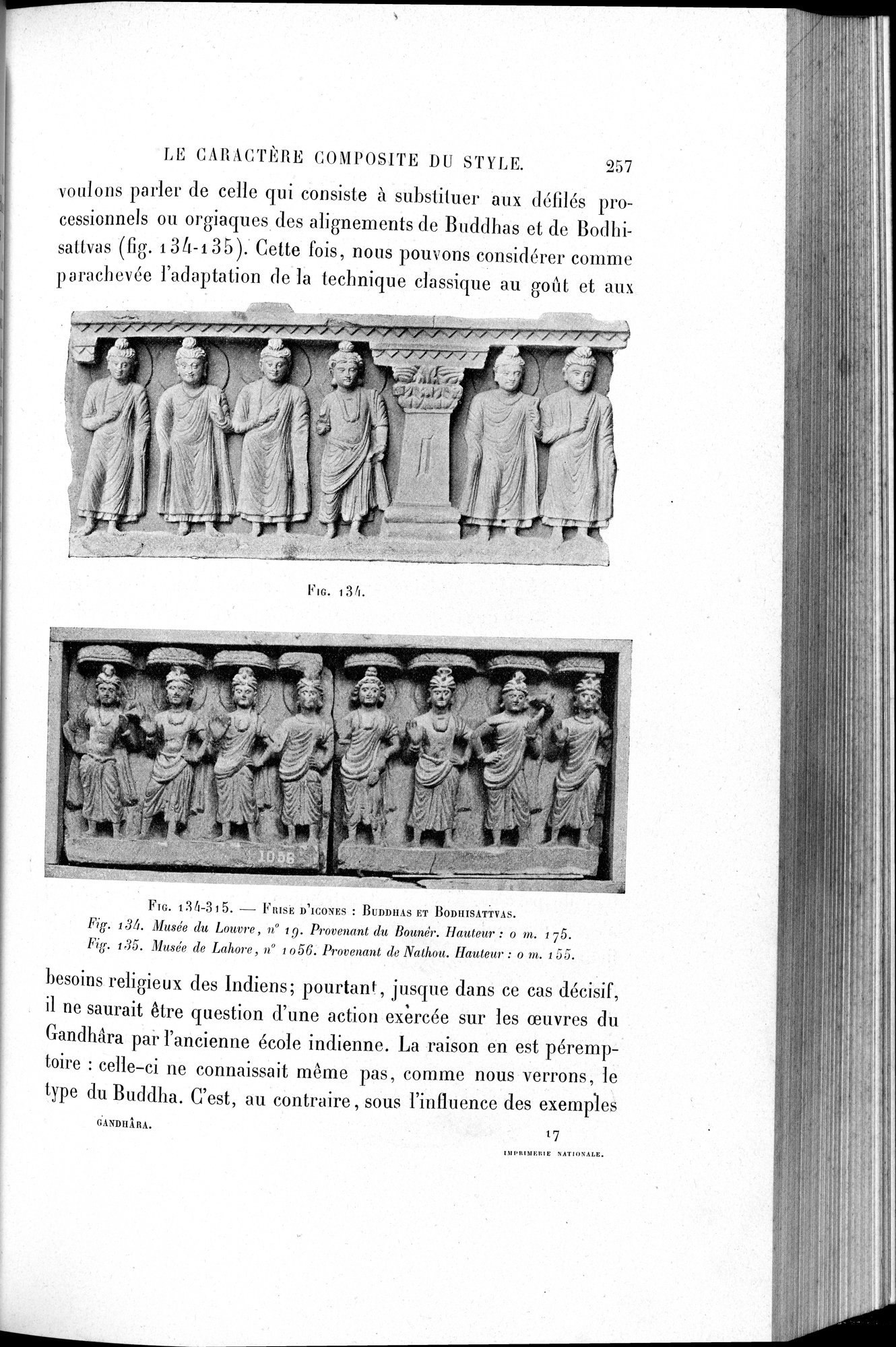 L'art Greco-Bouddhique du Gandhâra : vol.1 / 283 ページ（白黒高解像度画像）