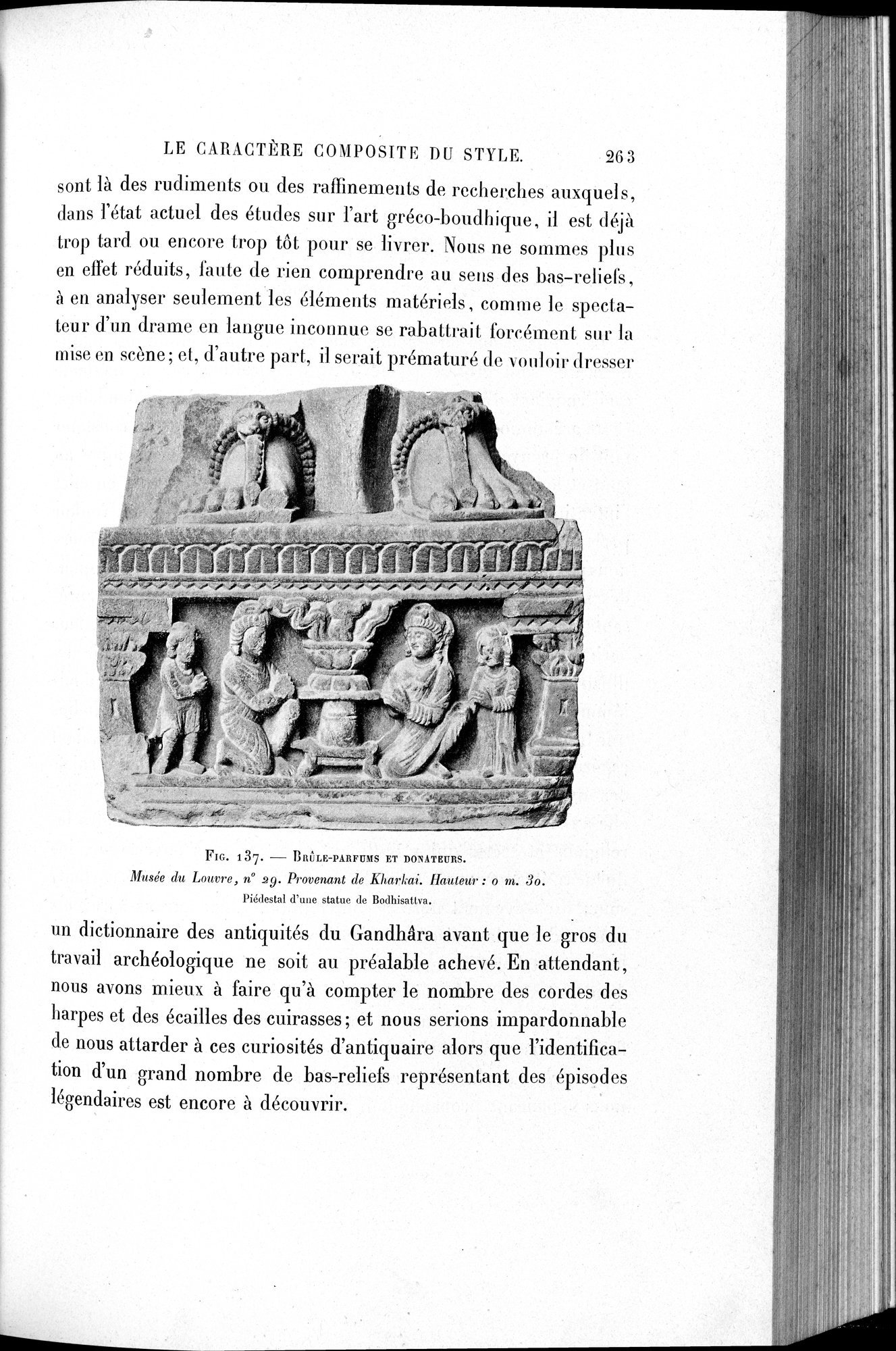 L'art Greco-Bouddhique du Gandhâra : vol.1 / Page 289 (Grayscale High Resolution Image)