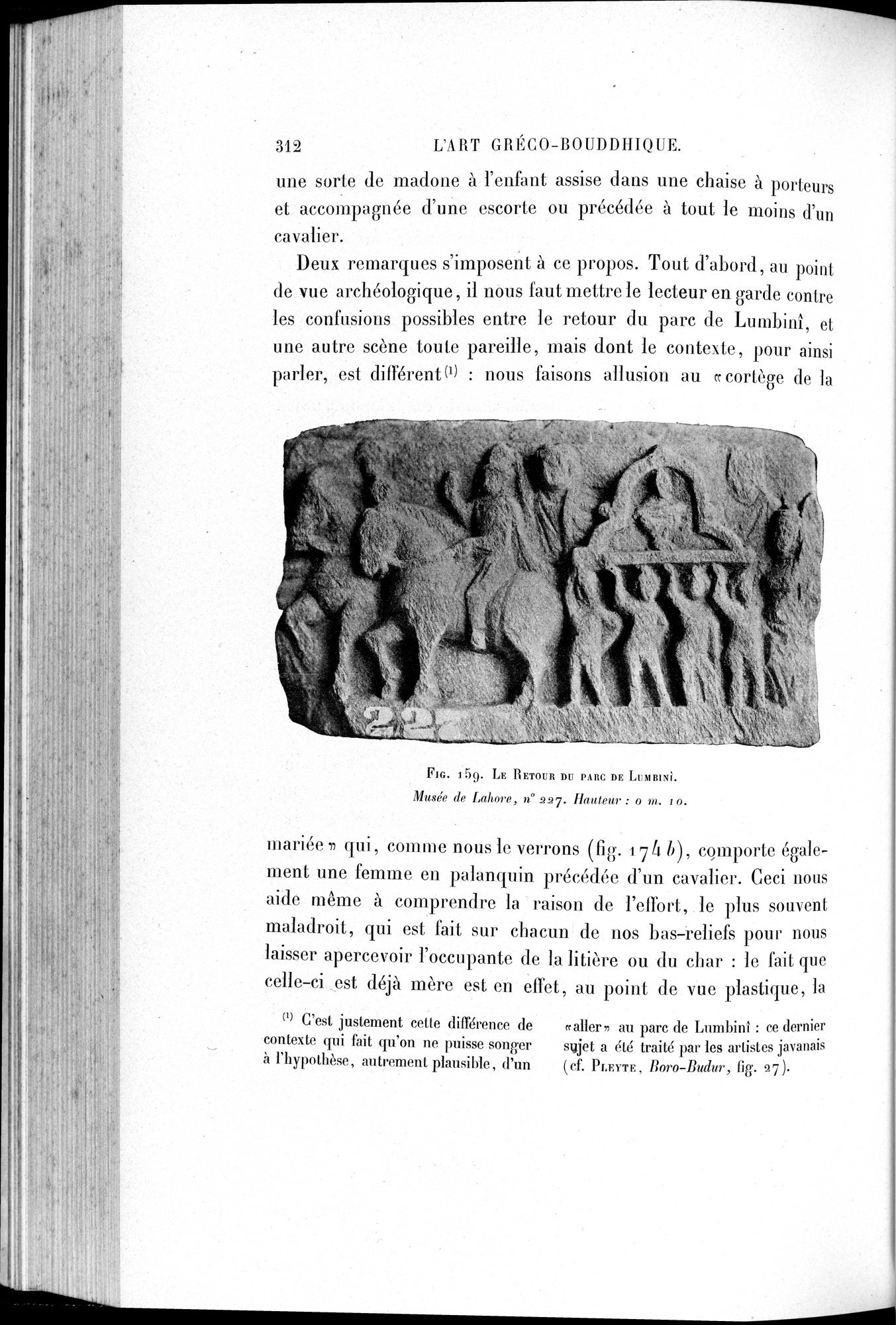 L'art Greco-Bouddhique du Gandhâra : vol.1 / 338 ページ（白黒高解像度画像）