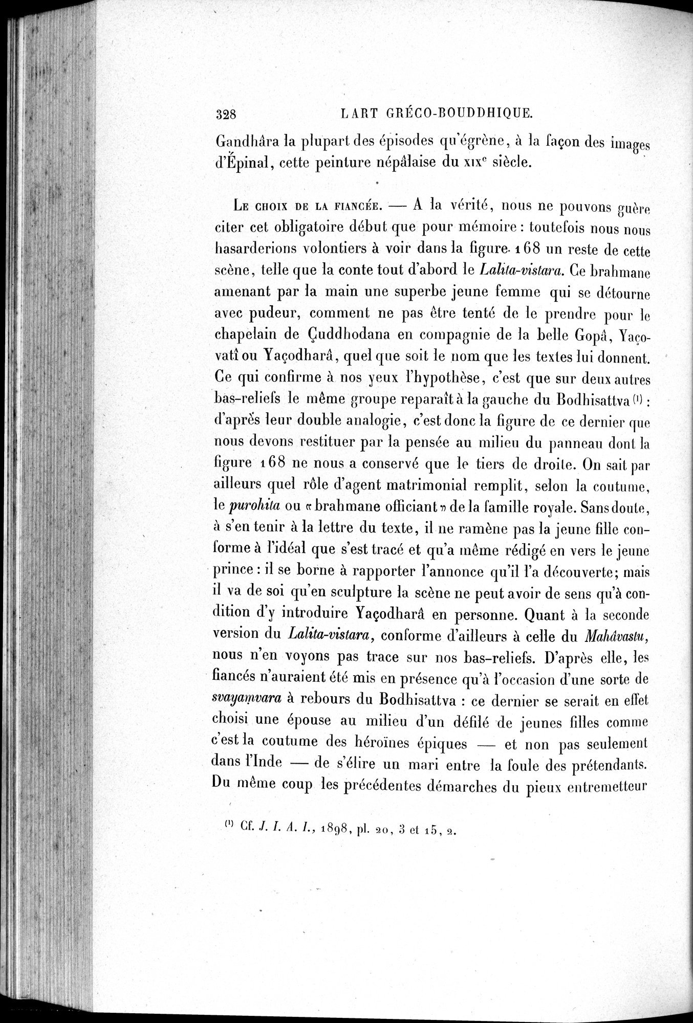 L'art Greco-Bouddhique du Gandhâra : vol.1 / 354 ページ（白黒高解像度画像）
