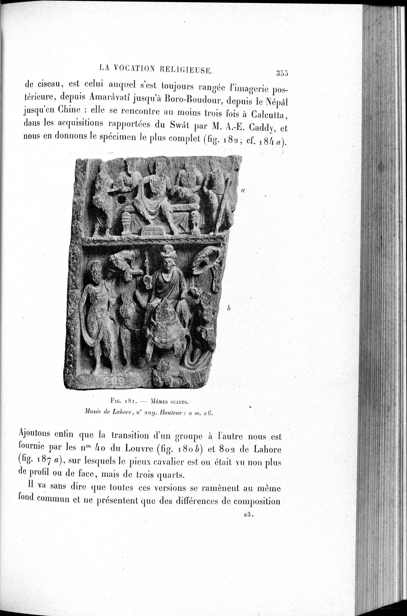 L'art Greco-Bouddhique du Gandhâra : vol.1 / 381 ページ（白黒高解像度画像）