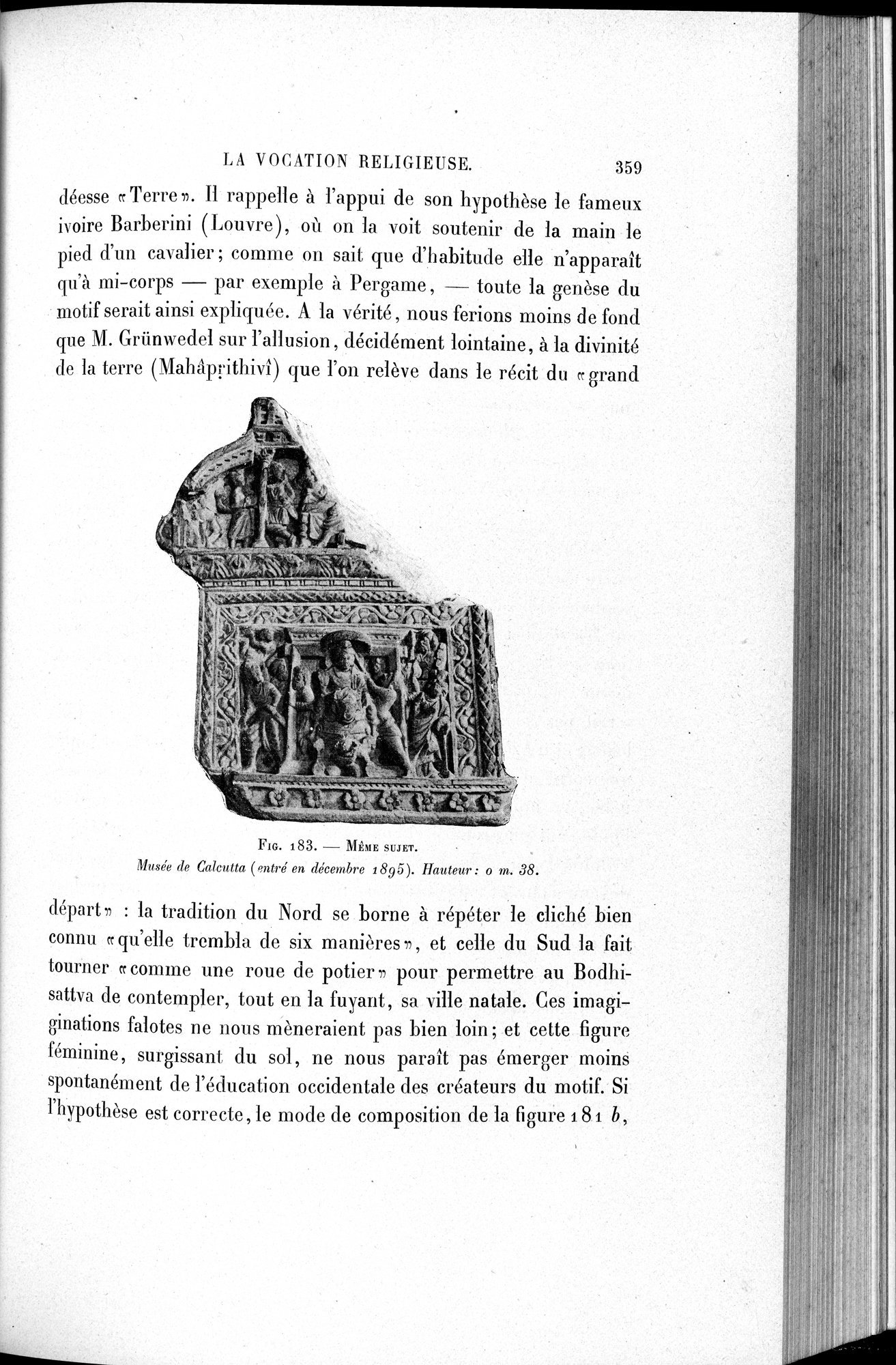L'art Greco-Bouddhique du Gandhâra : vol.1 / 385 ページ（白黒高解像度画像）