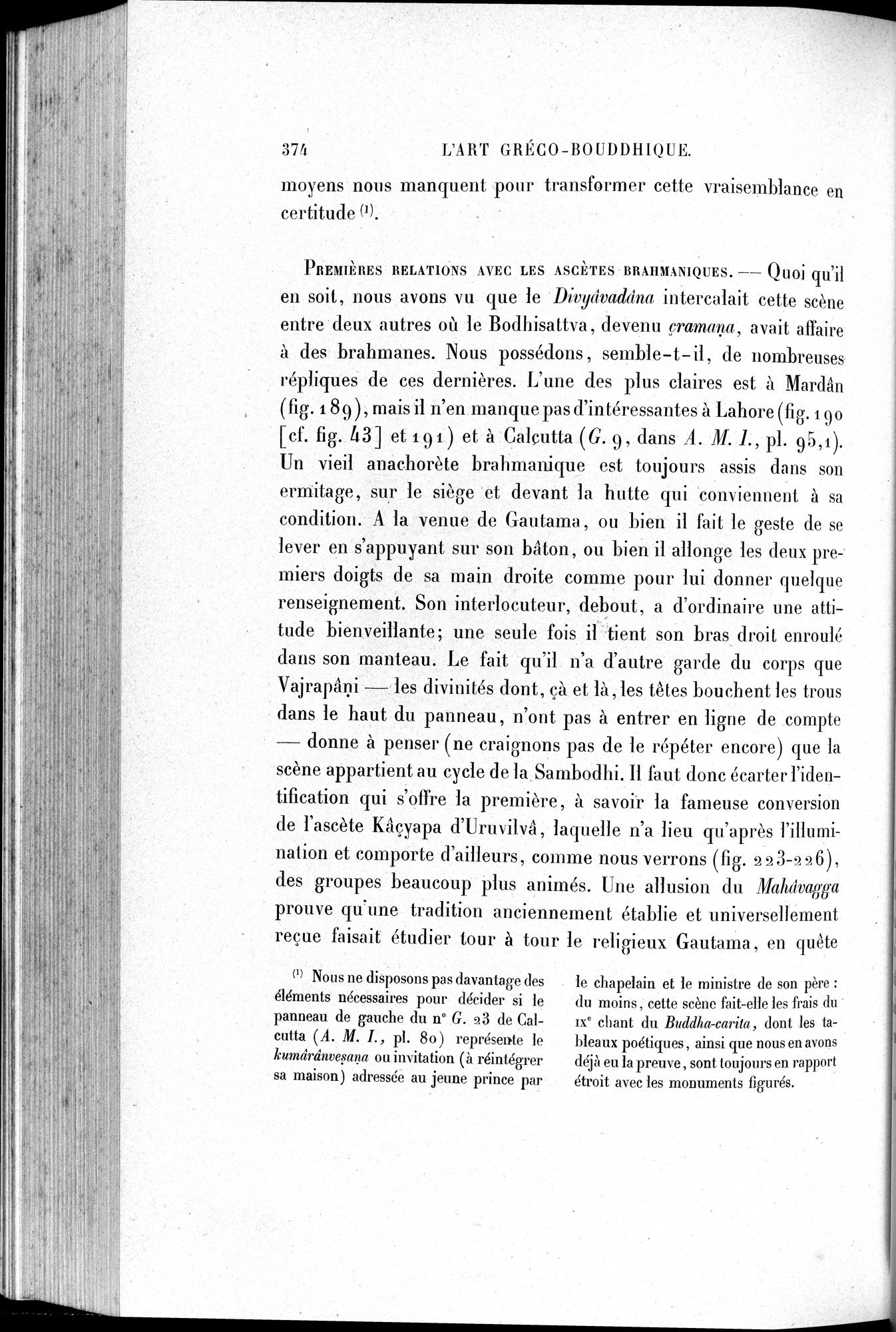 L'art Greco-Bouddhique du Gandhâra : vol.1 / 400 ページ（白黒高解像度画像）