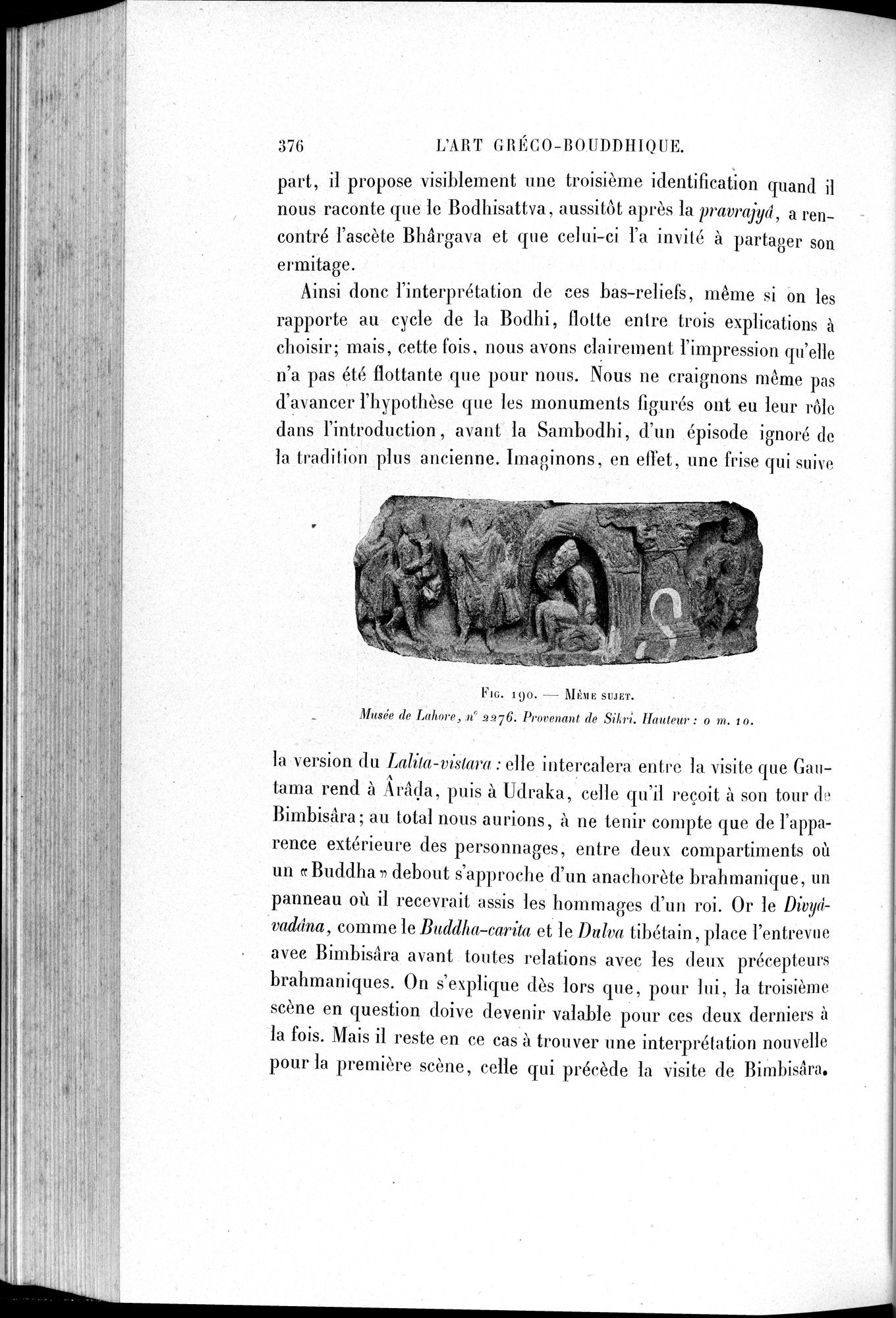 L'art Greco-Bouddhique du Gandhâra : vol.1 / 402 ページ（白黒高解像度画像）
