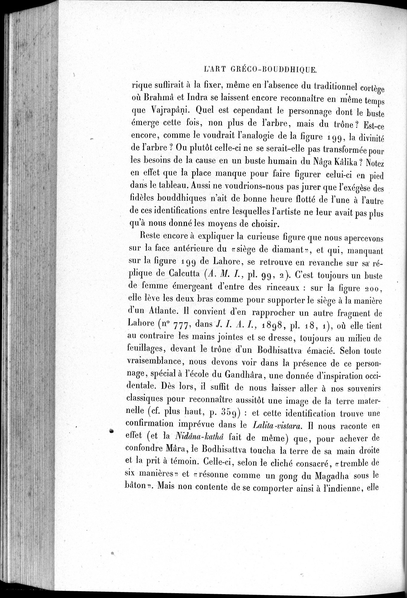 L'art Greco-Bouddhique du Gandhâra : vol.1 / Page 424 (Grayscale High Resolution Image)