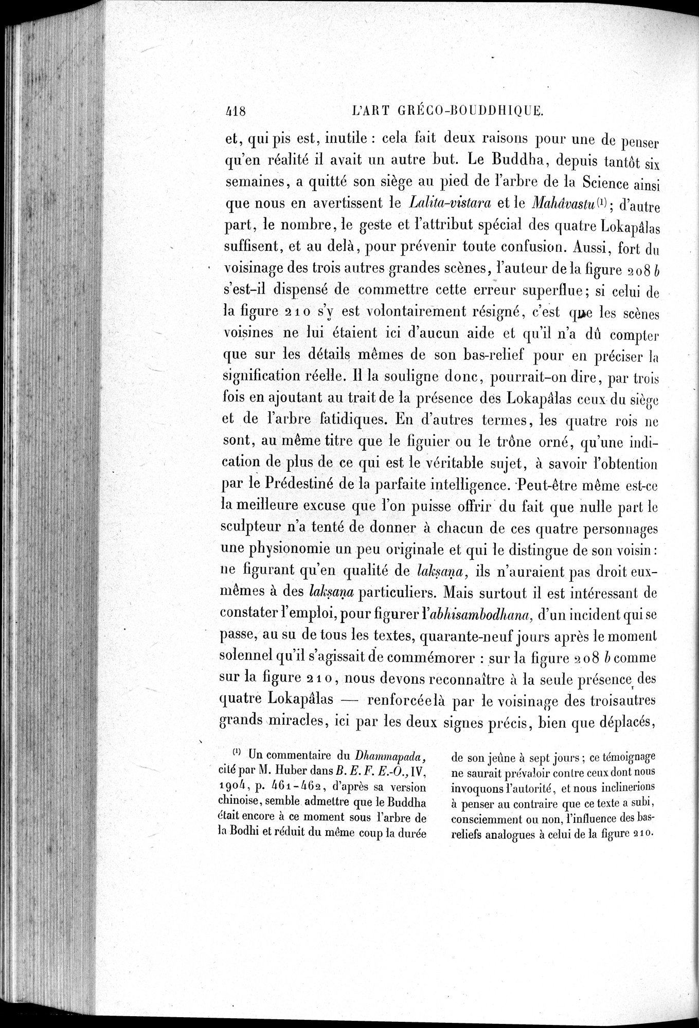L'art Greco-Bouddhique du Gandhâra : vol.1 / 444 ページ（白黒高解像度画像）