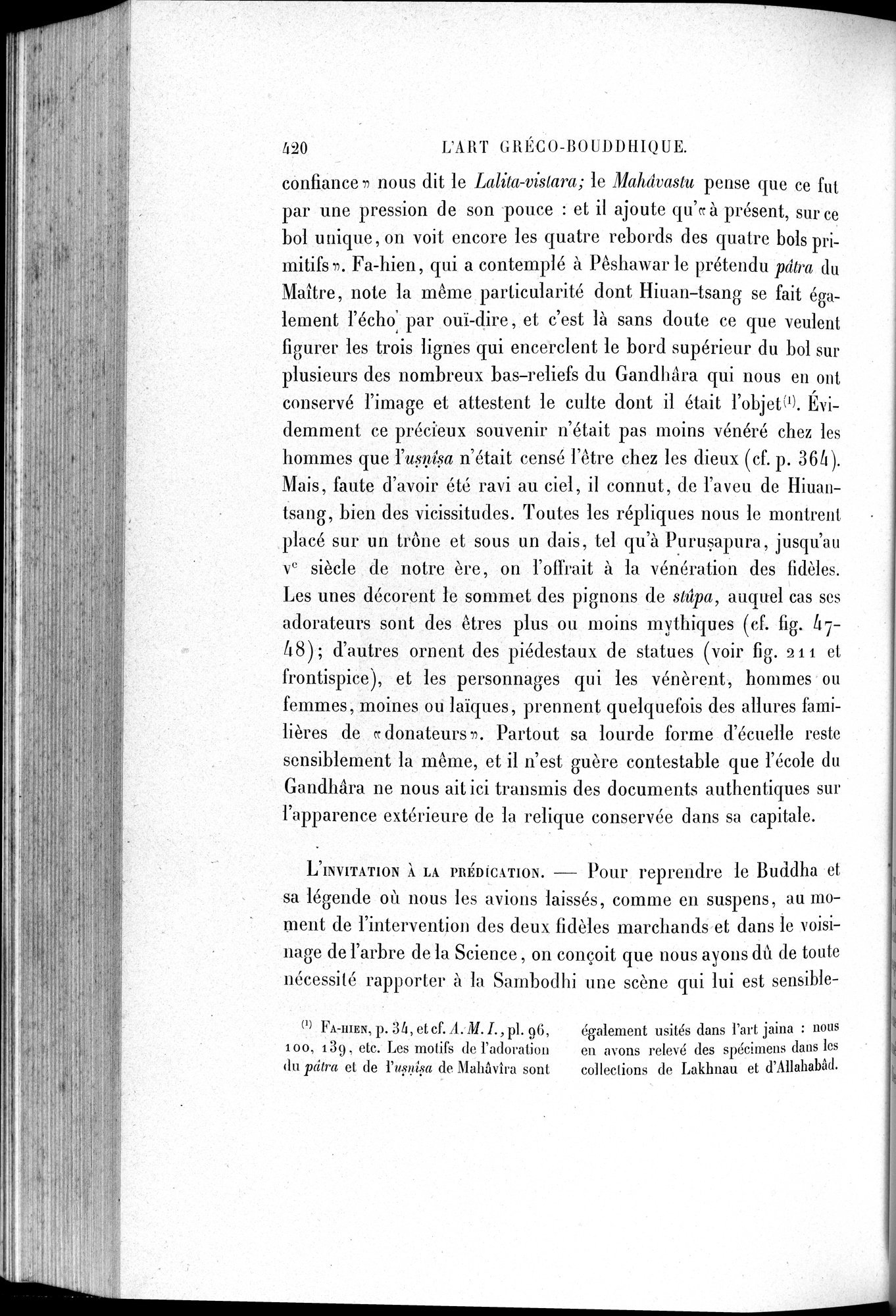 L'art Greco-Bouddhique du Gandhâra : vol.1 / 446 ページ（白黒高解像度画像）