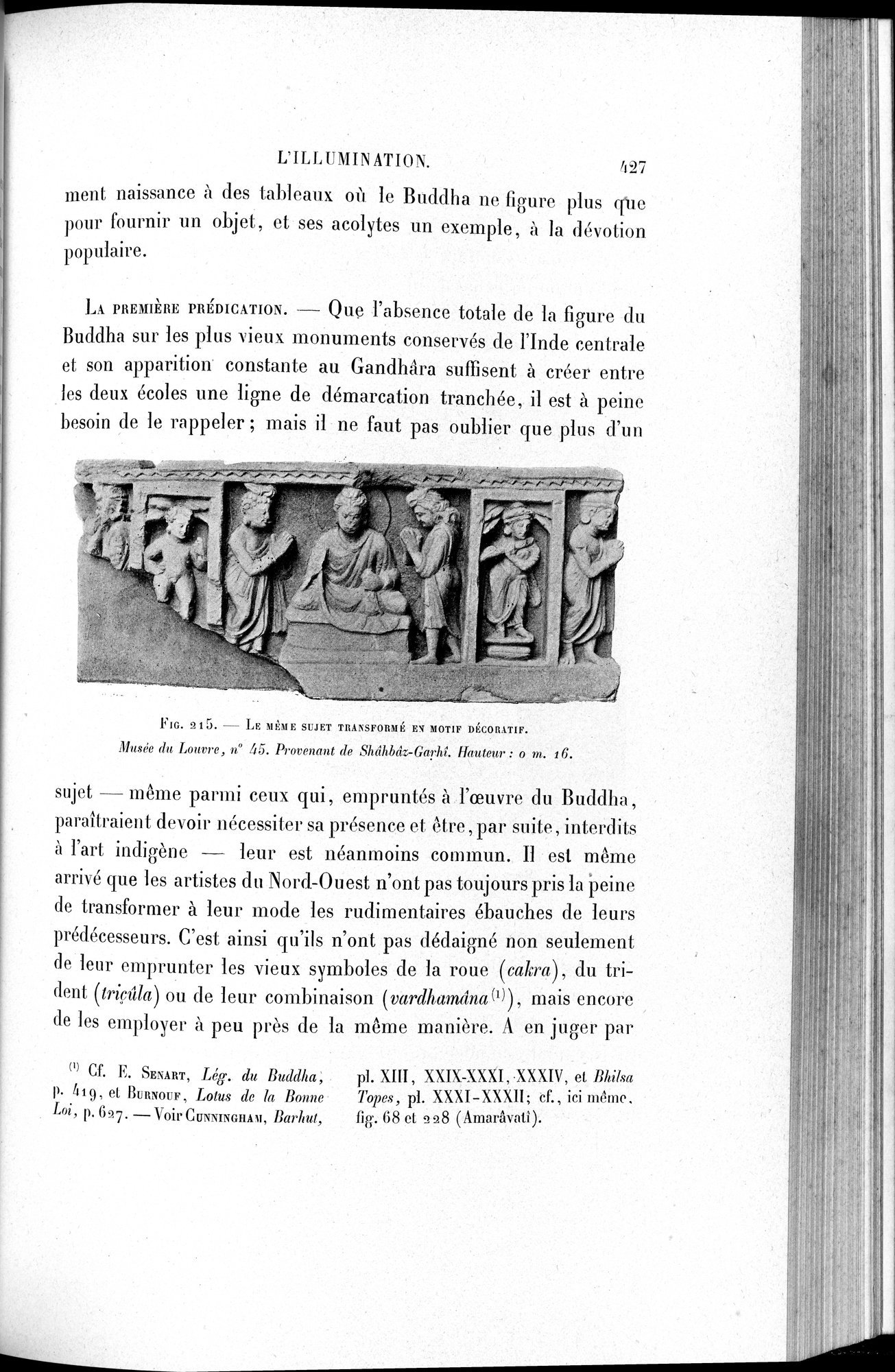 L'art Greco-Bouddhique du Gandhâra : vol.1 / 453 ページ（白黒高解像度画像）