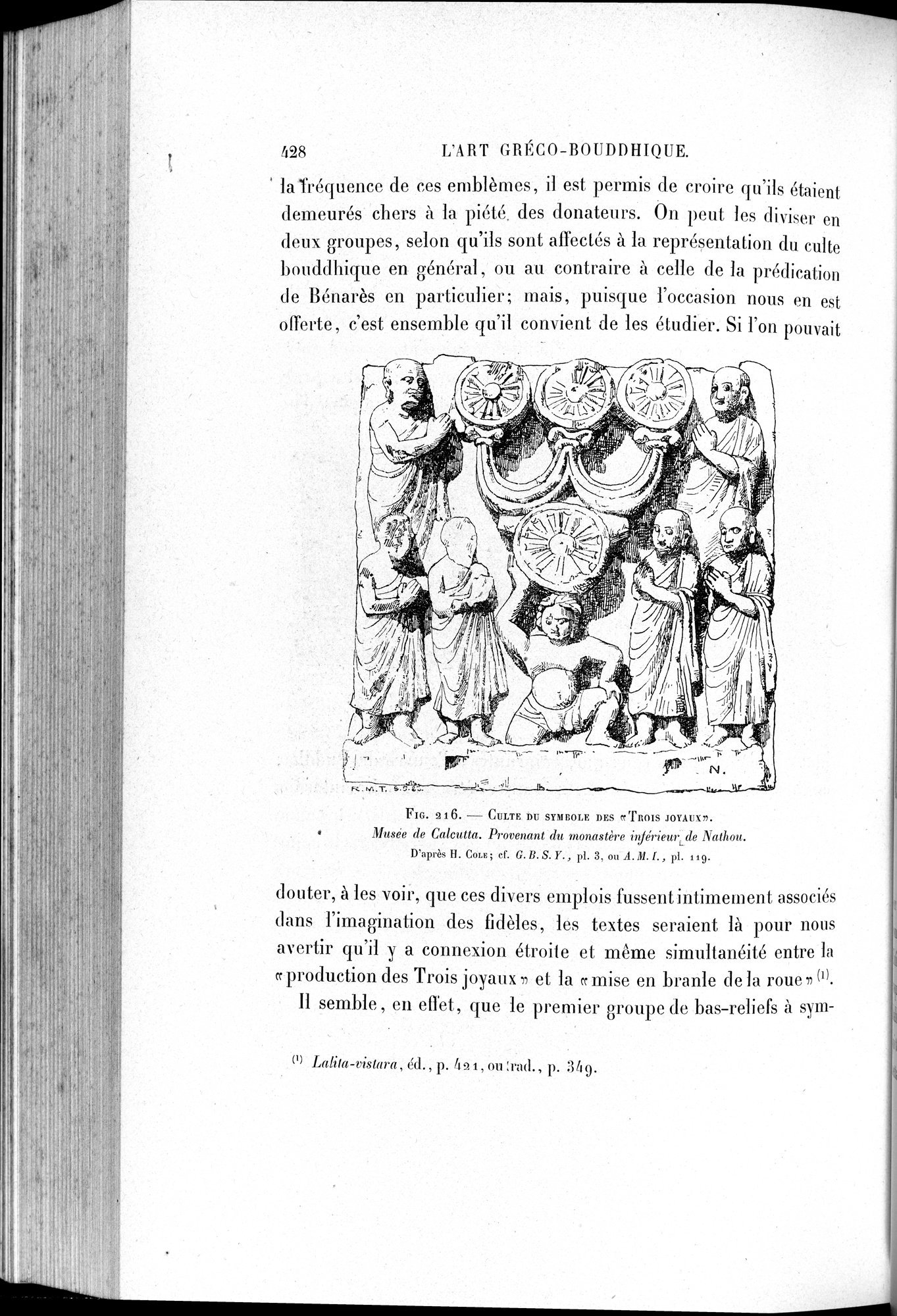 L'art Greco-Bouddhique du Gandhâra : vol.1 / Page 454 (Grayscale High Resolution Image)
