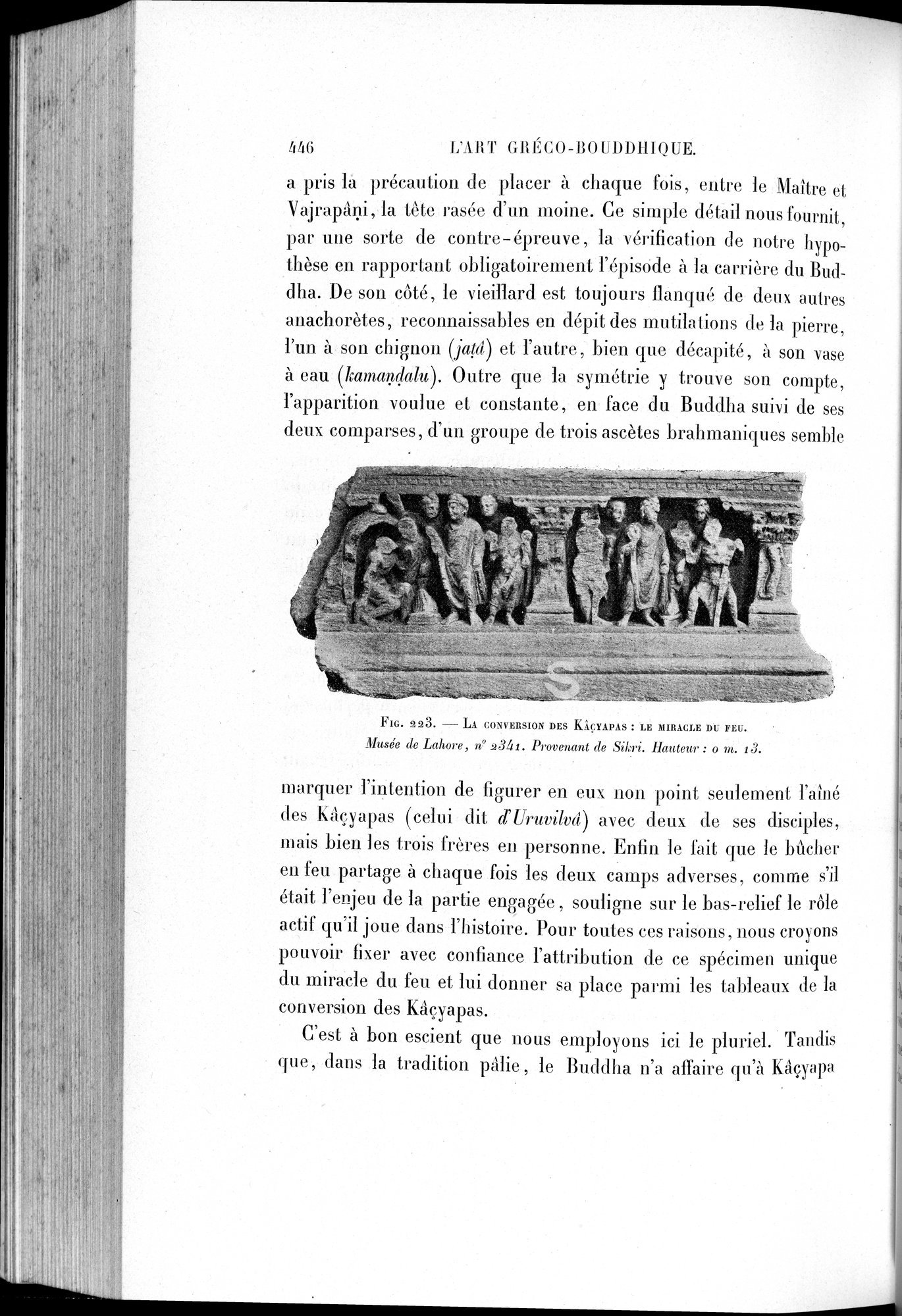 L'art Greco-Bouddhique du Gandhâra : vol.1 / Page 472 (Grayscale High Resolution Image)
