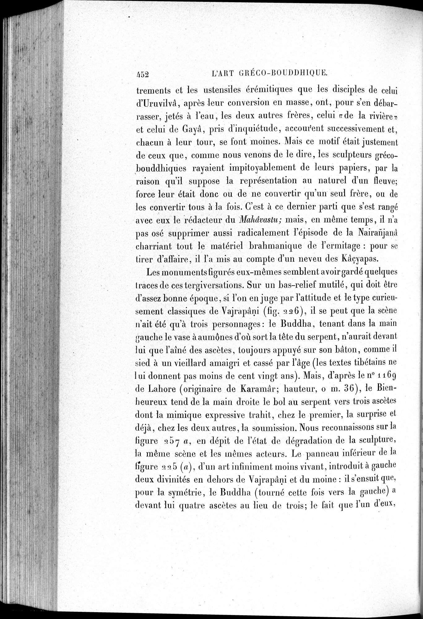 L'art Greco-Bouddhique du Gandhâra : vol.1 / 478 ページ（白黒高解像度画像）