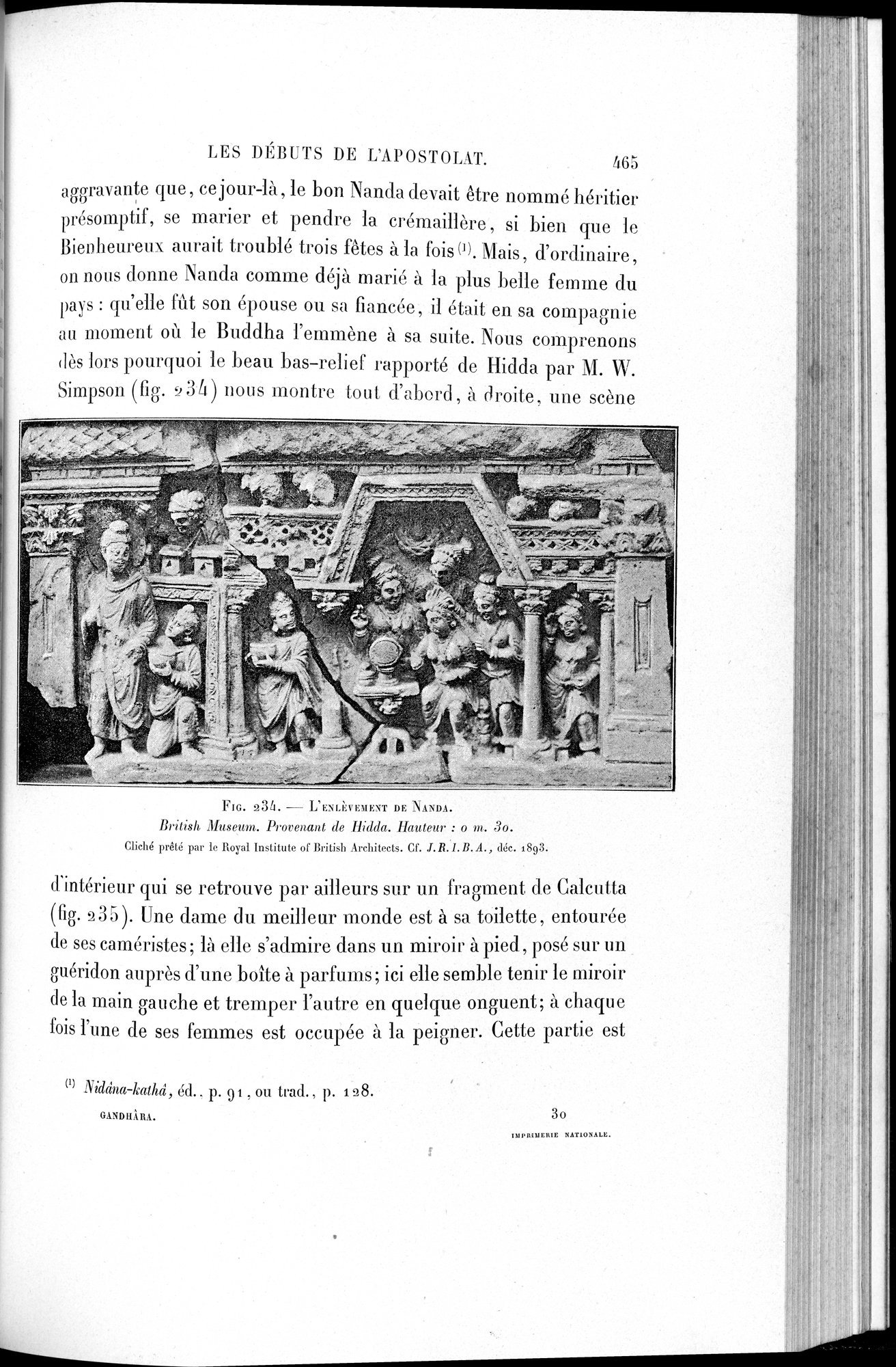 L'art Greco-Bouddhique du Gandhâra : vol.1 / 491 ページ（白黒高解像度画像）