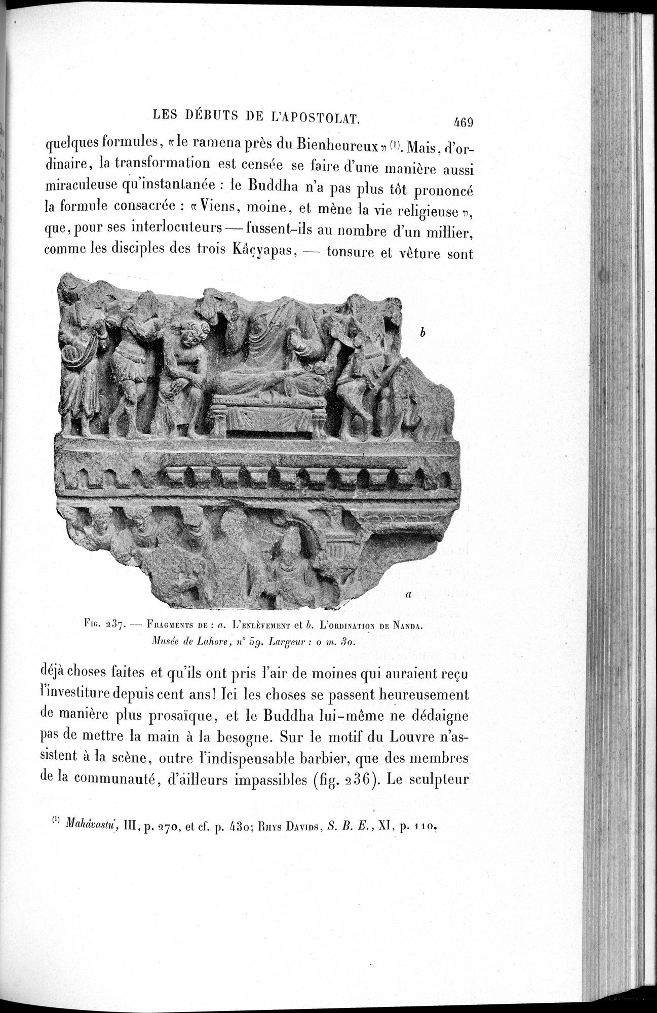 L'art Greco-Bouddhique du Gandhâra : vol.1 / Page 495 (Grayscale High Resolution Image)