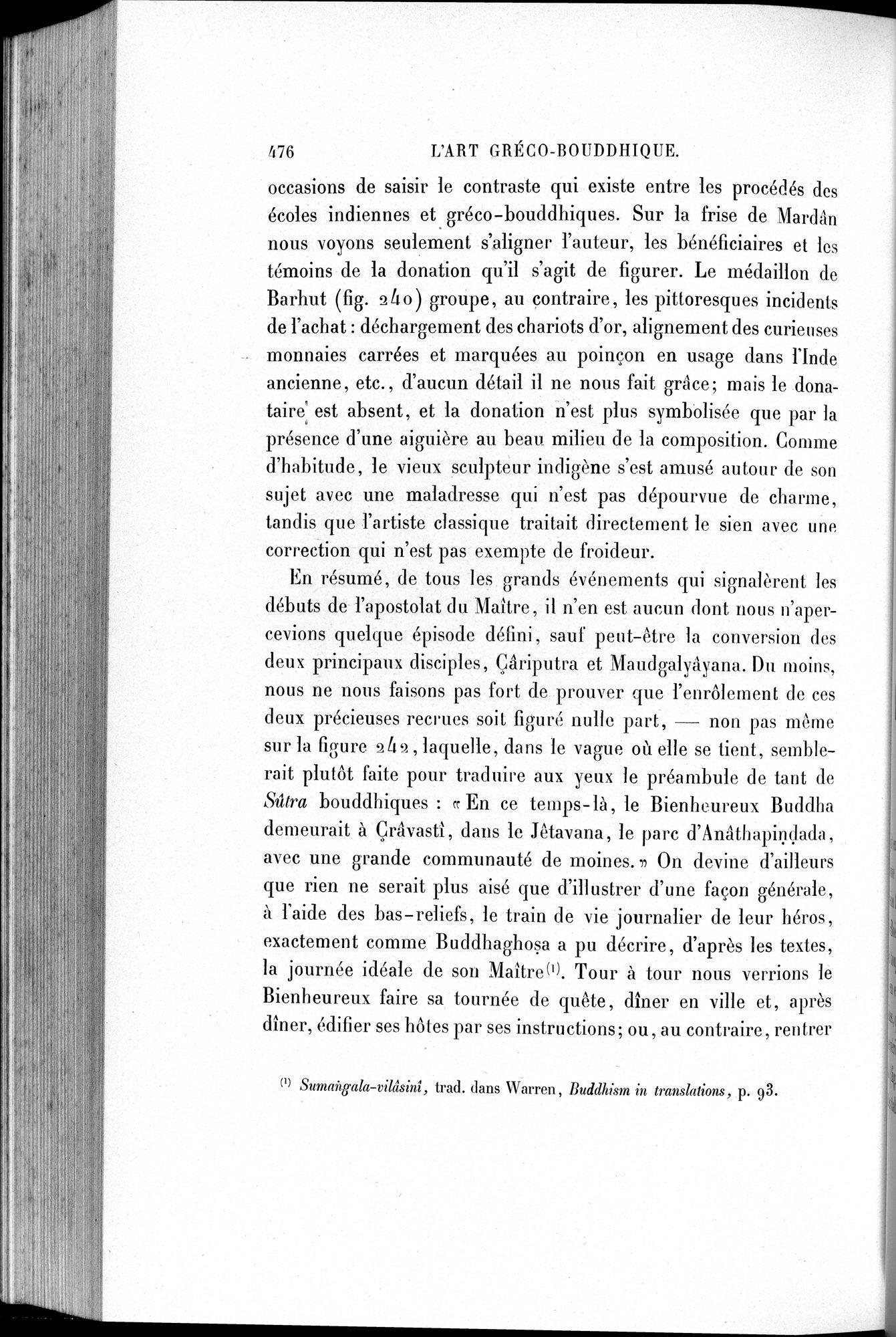 L'art Greco-Bouddhique du Gandhâra : vol.1 / 502 ページ（白黒高解像度画像）
