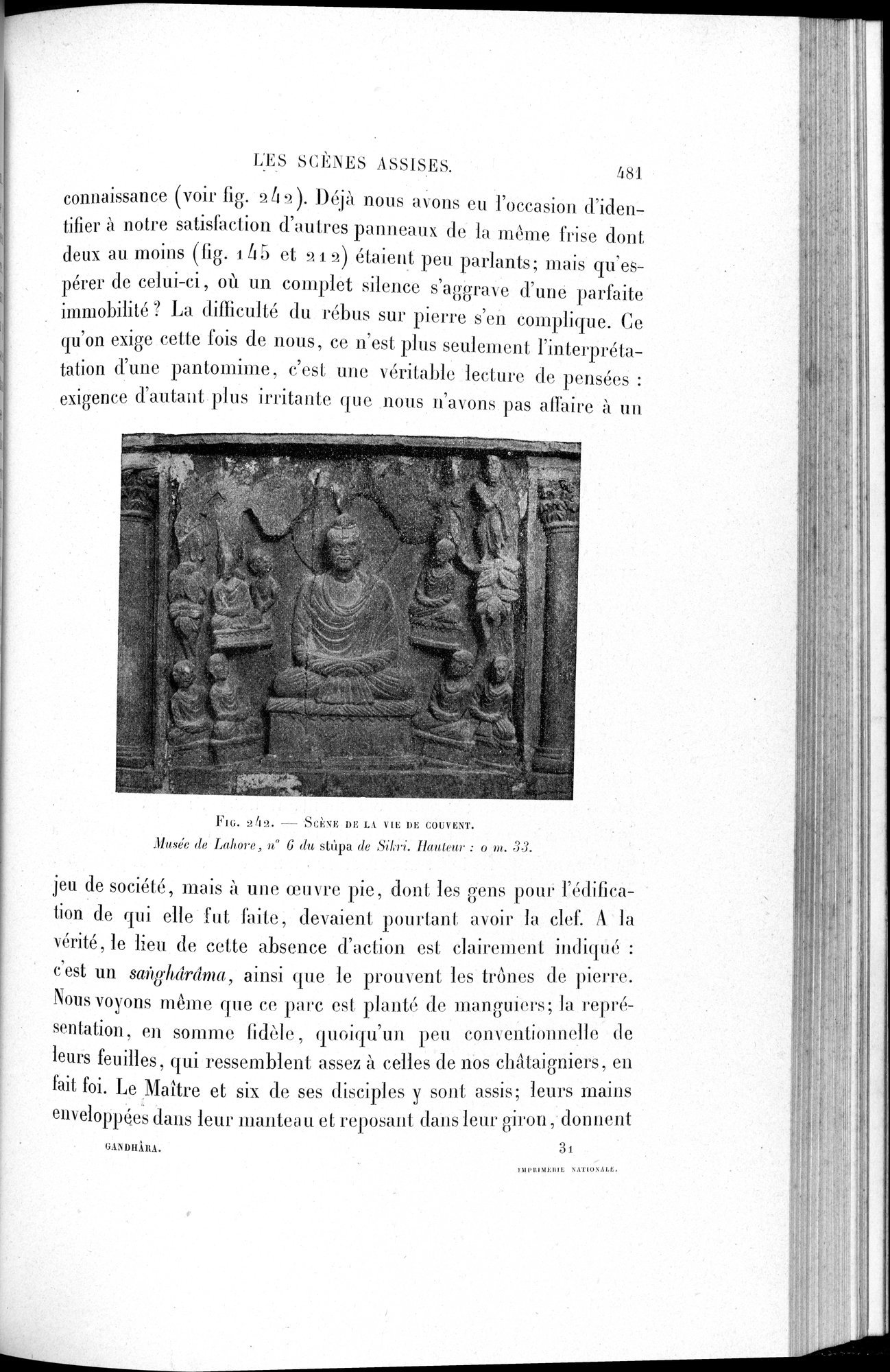 L'art Greco-Bouddhique du Gandhâra : vol.1 / 507 ページ（白黒高解像度画像）