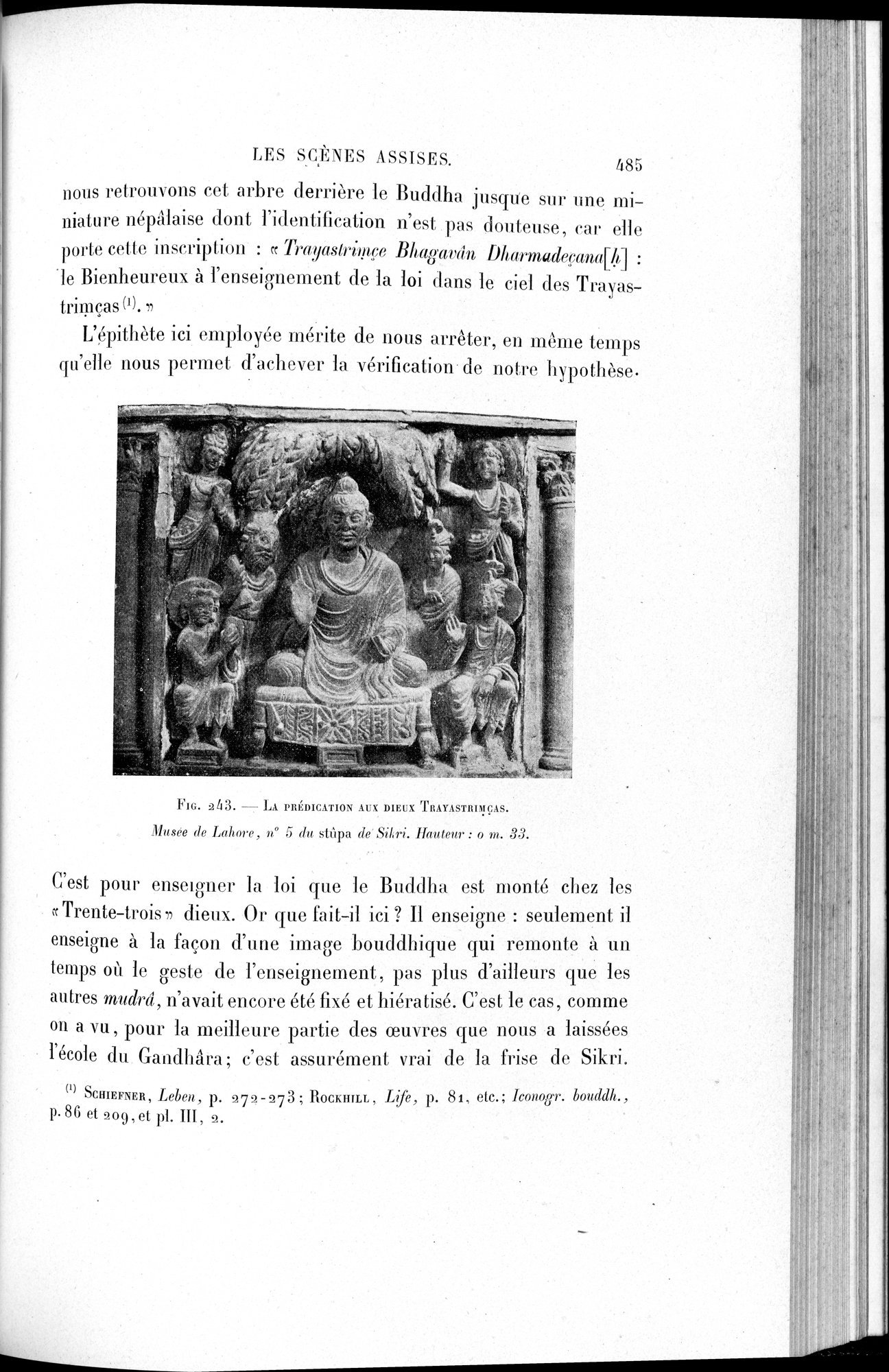 L'art Greco-Bouddhique du Gandhâra : vol.1 / Page 511 (Grayscale High Resolution Image)