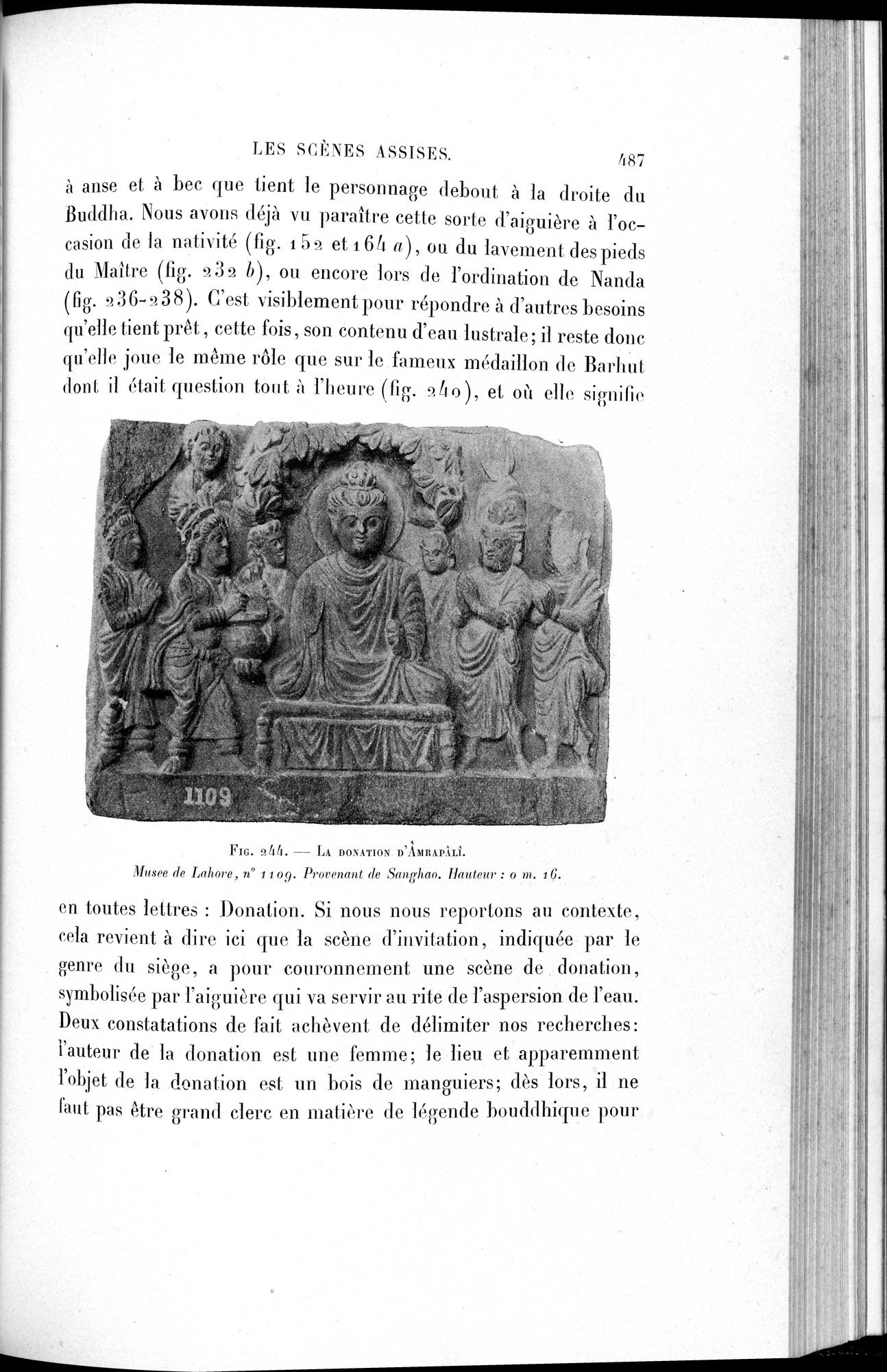 L'art Greco-Bouddhique du Gandhâra : vol.1 / 513 ページ（白黒高解像度画像）